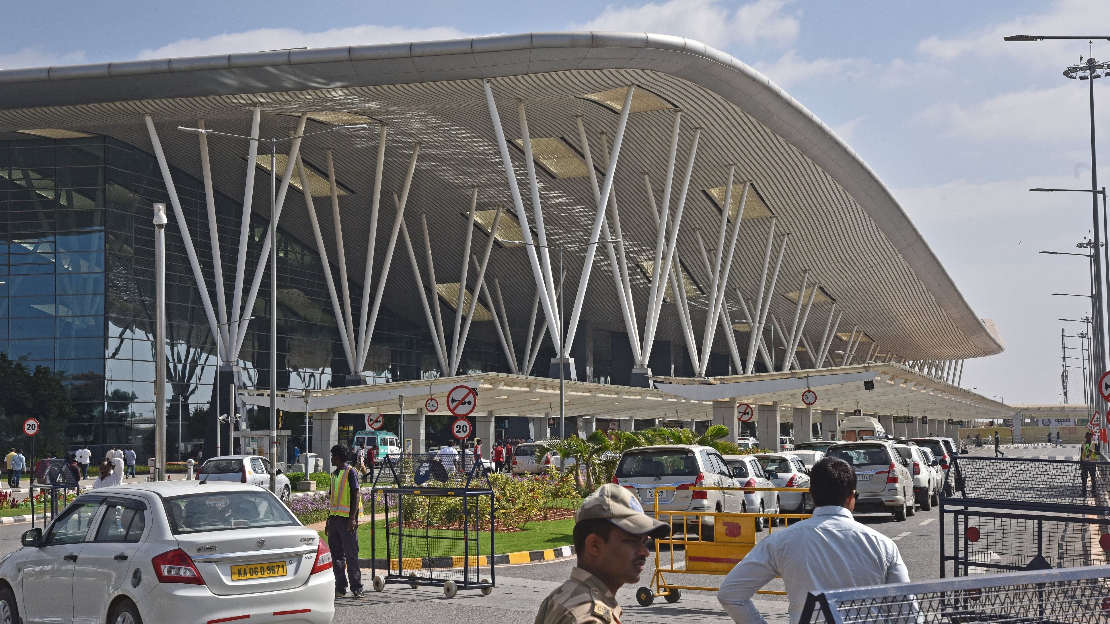 <div class="paragraphs"><p>Kempegowda International Airport (KIA) in Devanahalli, Bengaluru on Sunday. </p></div>