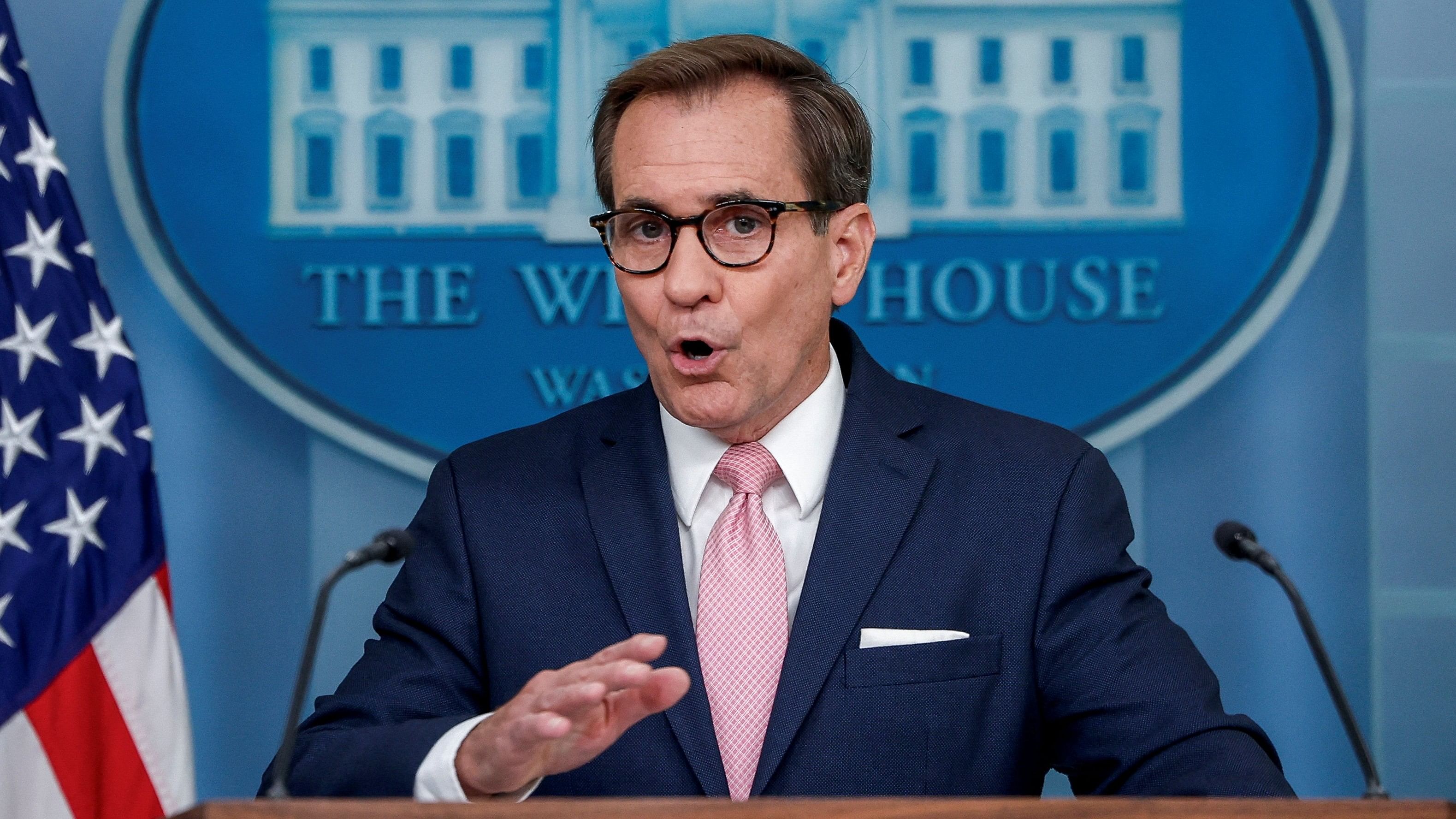 <div class="paragraphs"><p>US National Security Council Coordinator for Strategic Communications, John Kirby.</p></div>