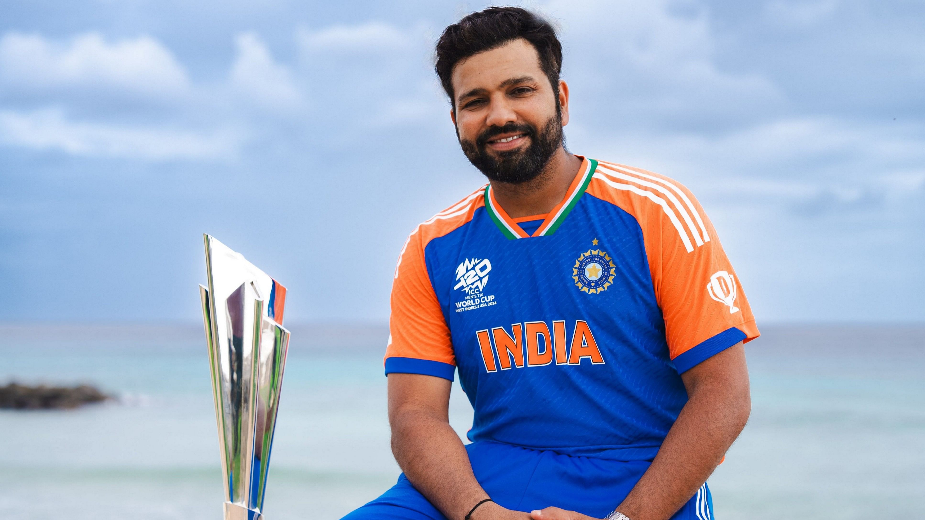 <div class="paragraphs"><p>Rohit Sharma clicked after T20 World Cup win.</p></div>