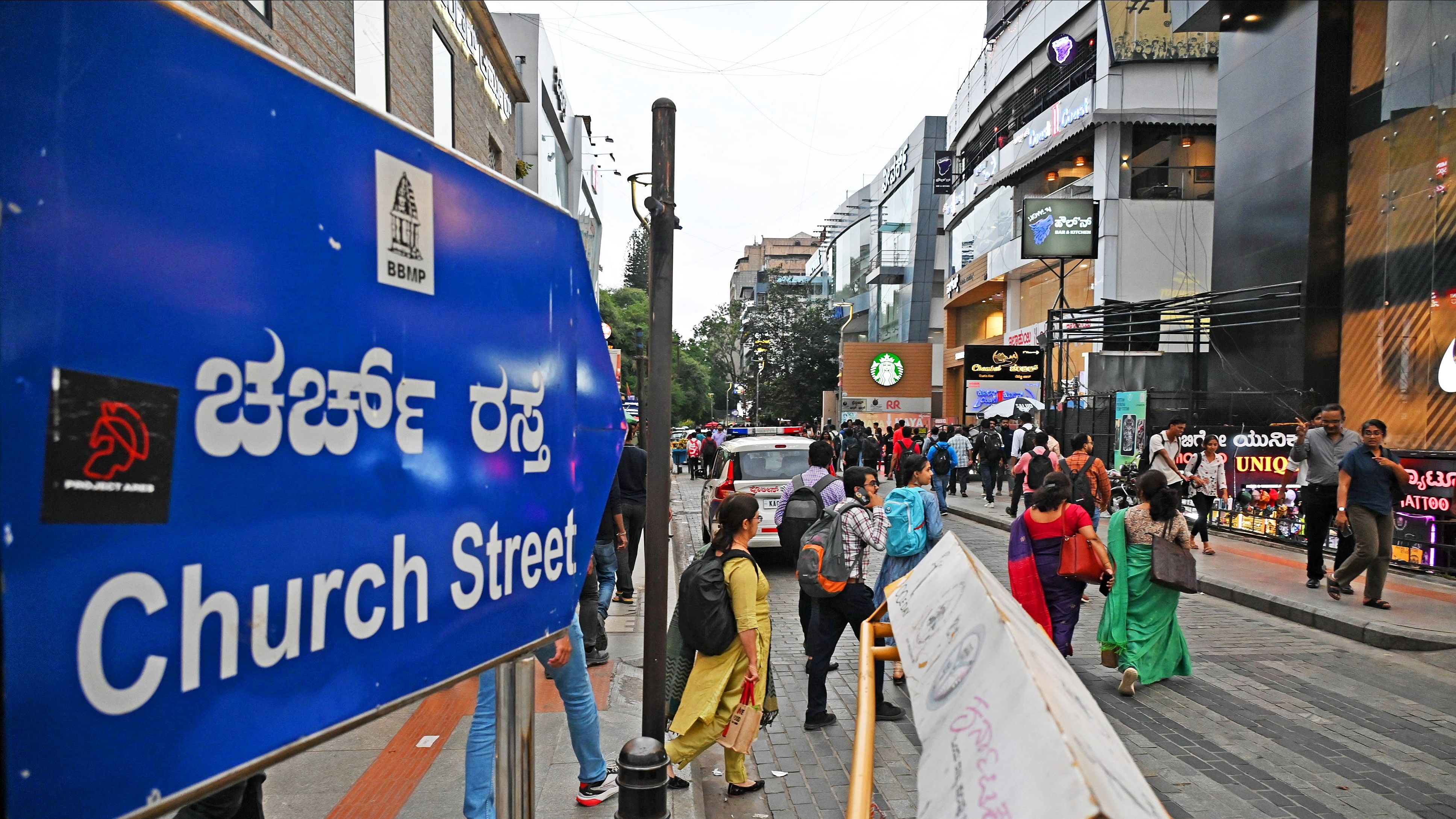 <div class="paragraphs"><p>For Metrolife Story. A view of Church Street in Bengaluru on Tuesday, July 16, 2024. </p></div>