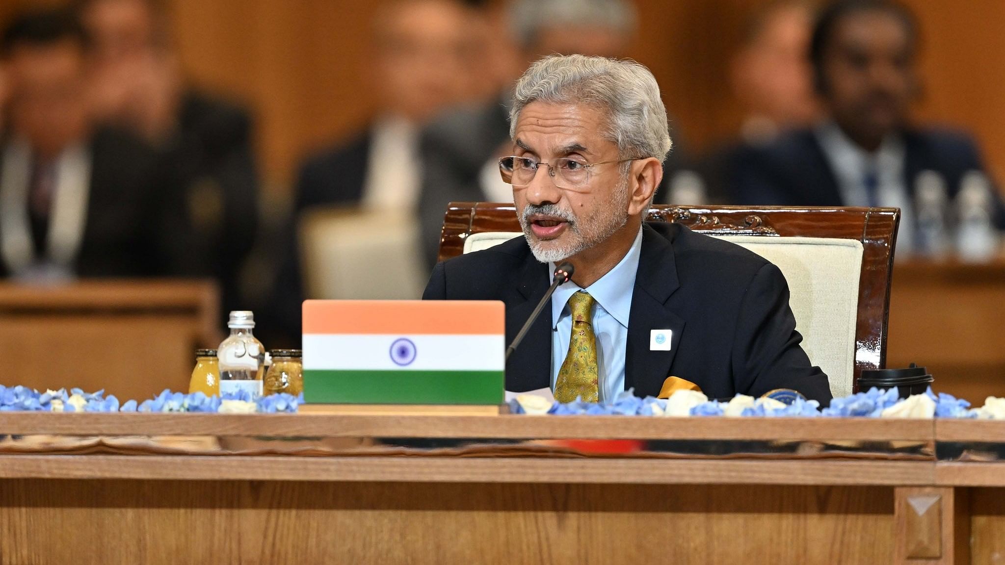 <div class="paragraphs"><p>External Affairs Minister S Jaishankar at&nbsp; SCO summit.</p></div>