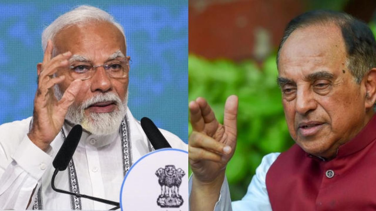 <div class="paragraphs"><p>(L-R) Narendra Modi and&nbsp;Subramanian Swamy</p></div>