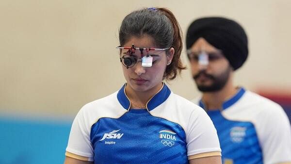 <div class="paragraphs"><p>Manu Bhaker (left) and Sarabjot Singh won the&nbsp;10m Air Pistol Mixed Team Bronze Medal.</p></div>