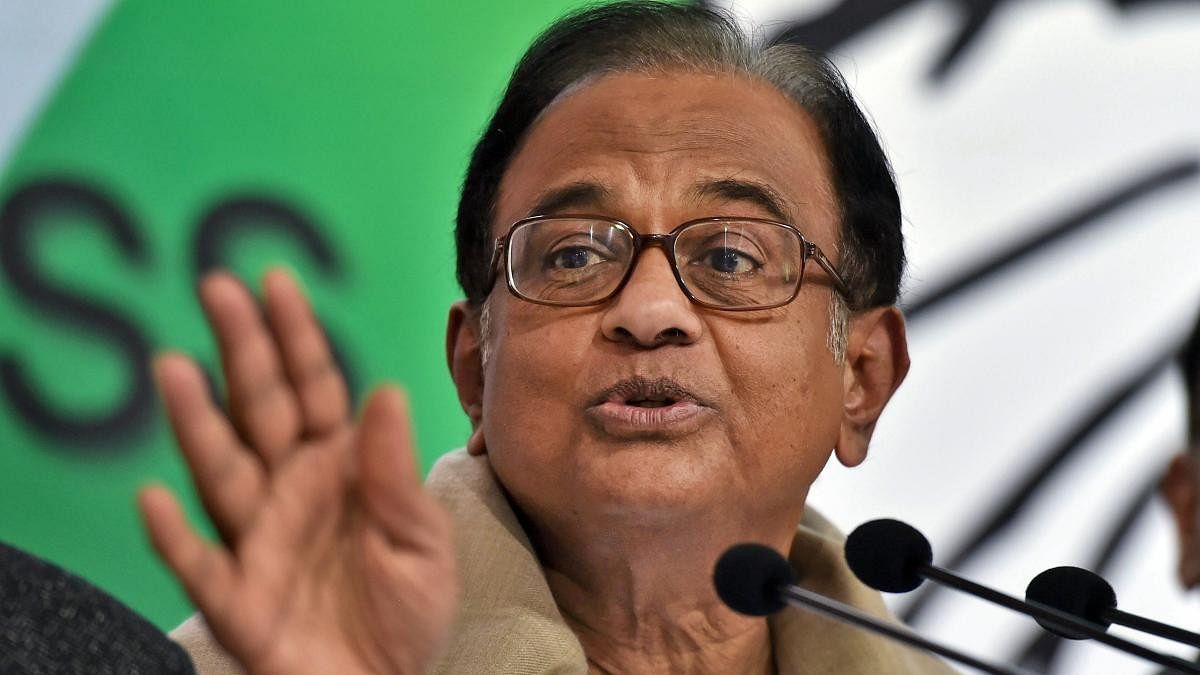 <div class="paragraphs"><p>Senior Congress leader P Chidambaram.</p></div>