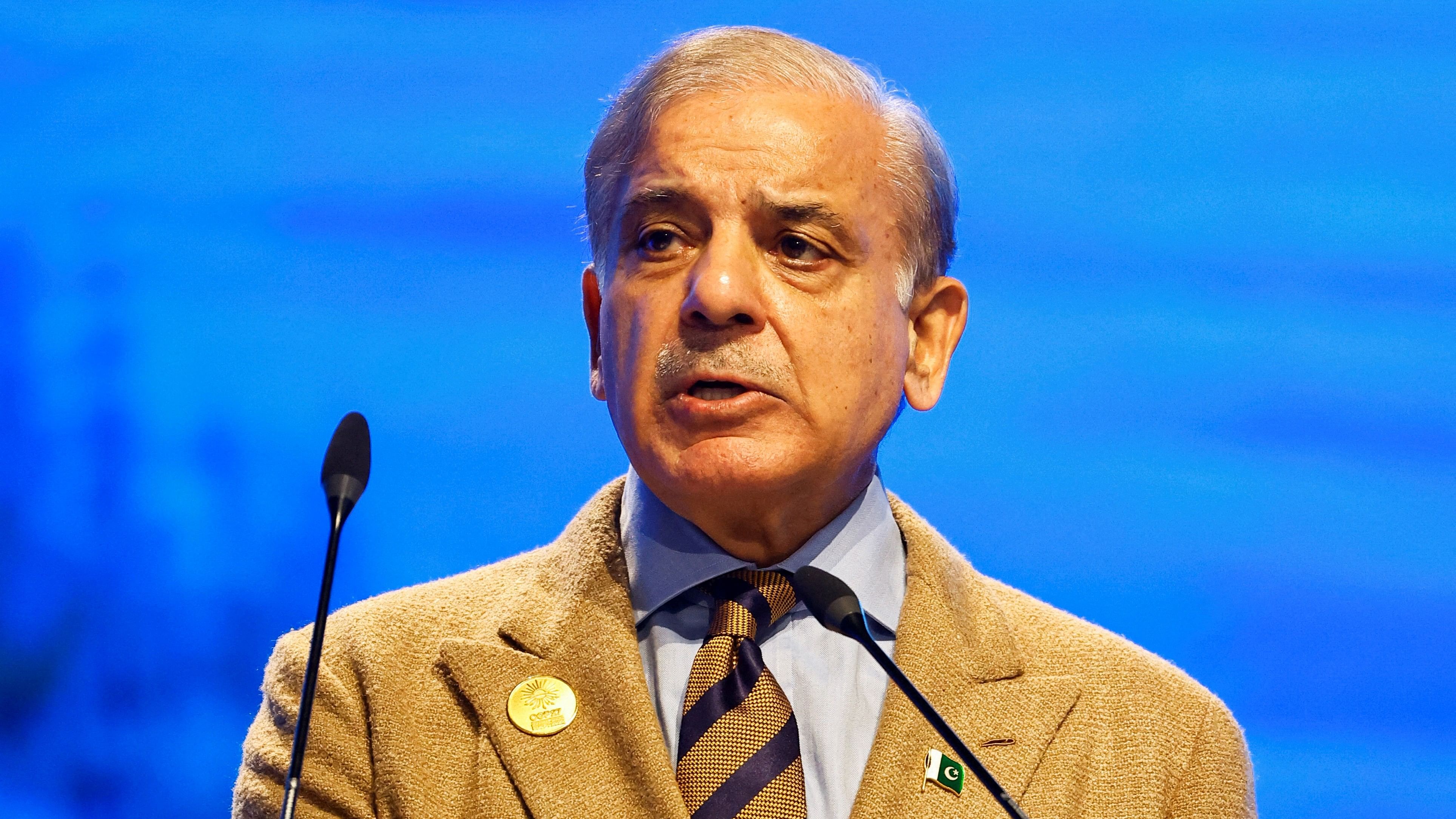 <div class="paragraphs"><p>Pakistan's Prime Minister Shehbaz Sharif</p></div>