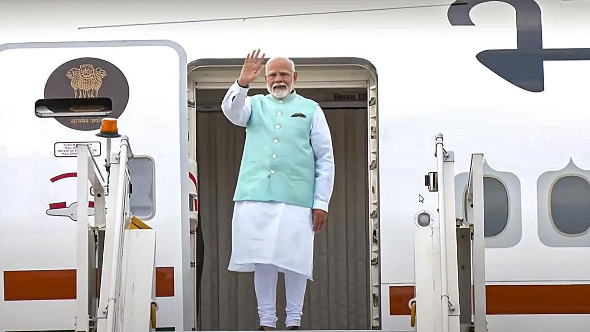 <div class="paragraphs"><p>PM Modi on&nbsp;Air India One. Representative image.</p></div>