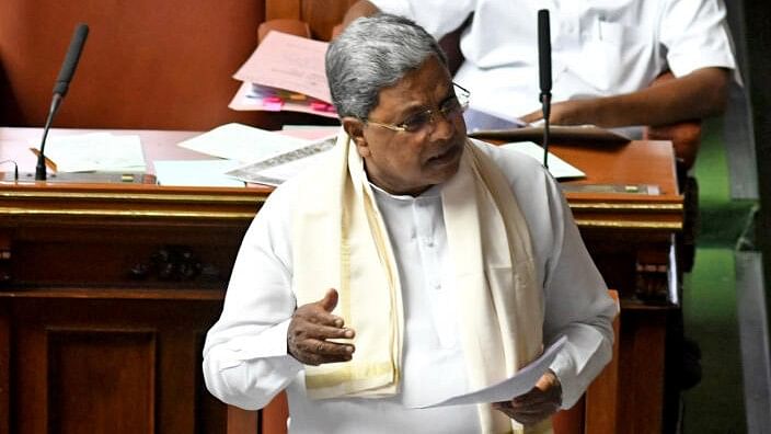 <div class="paragraphs"><p>Chief Minister Siddaramaiah spoke in the Monsoon Session of the Karnataka Assembly on Monday.</p></div>