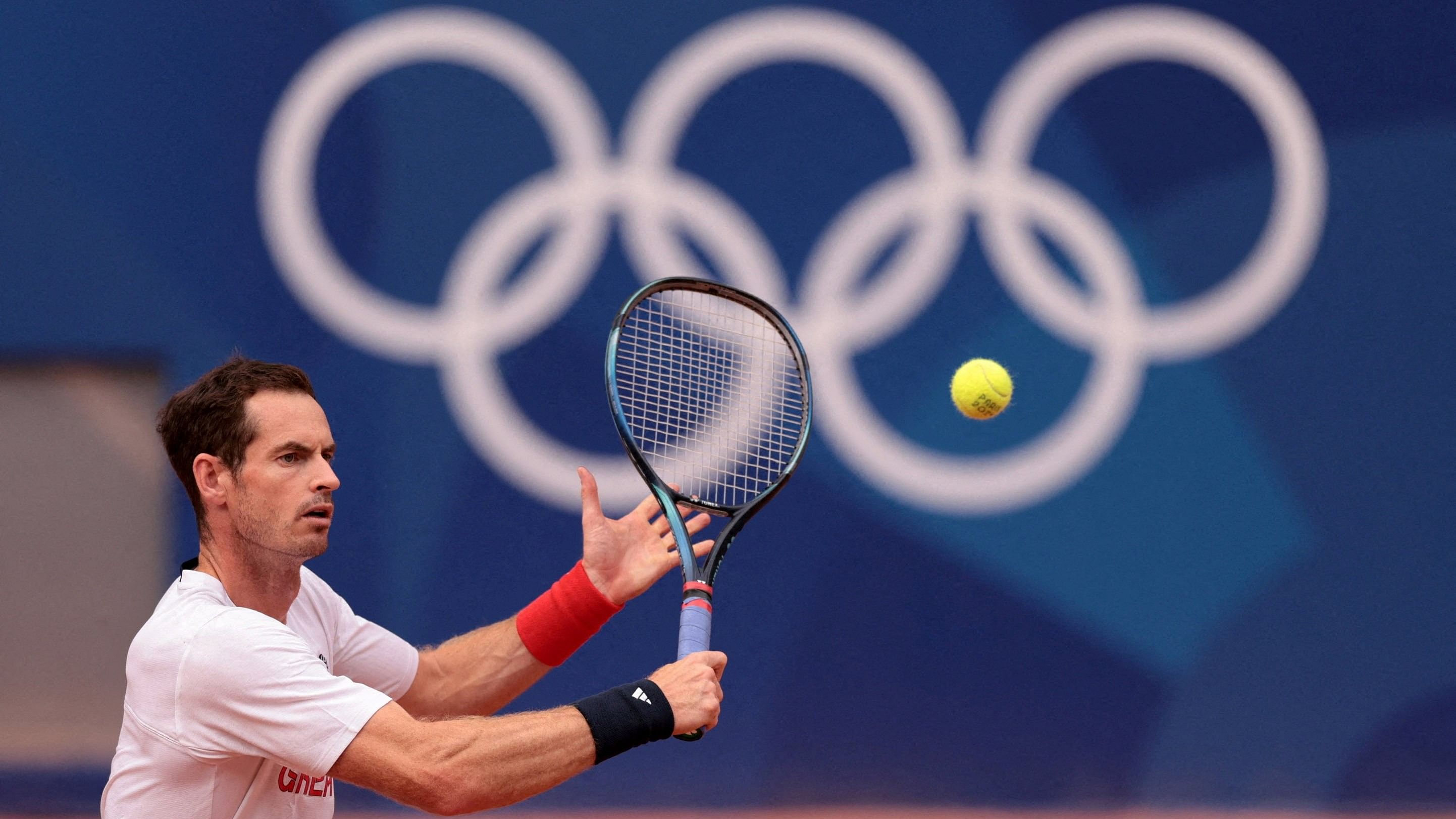 <div class="paragraphs"><p>FILE PHOTO: Andy Murray of Britain during practice. </p></div>