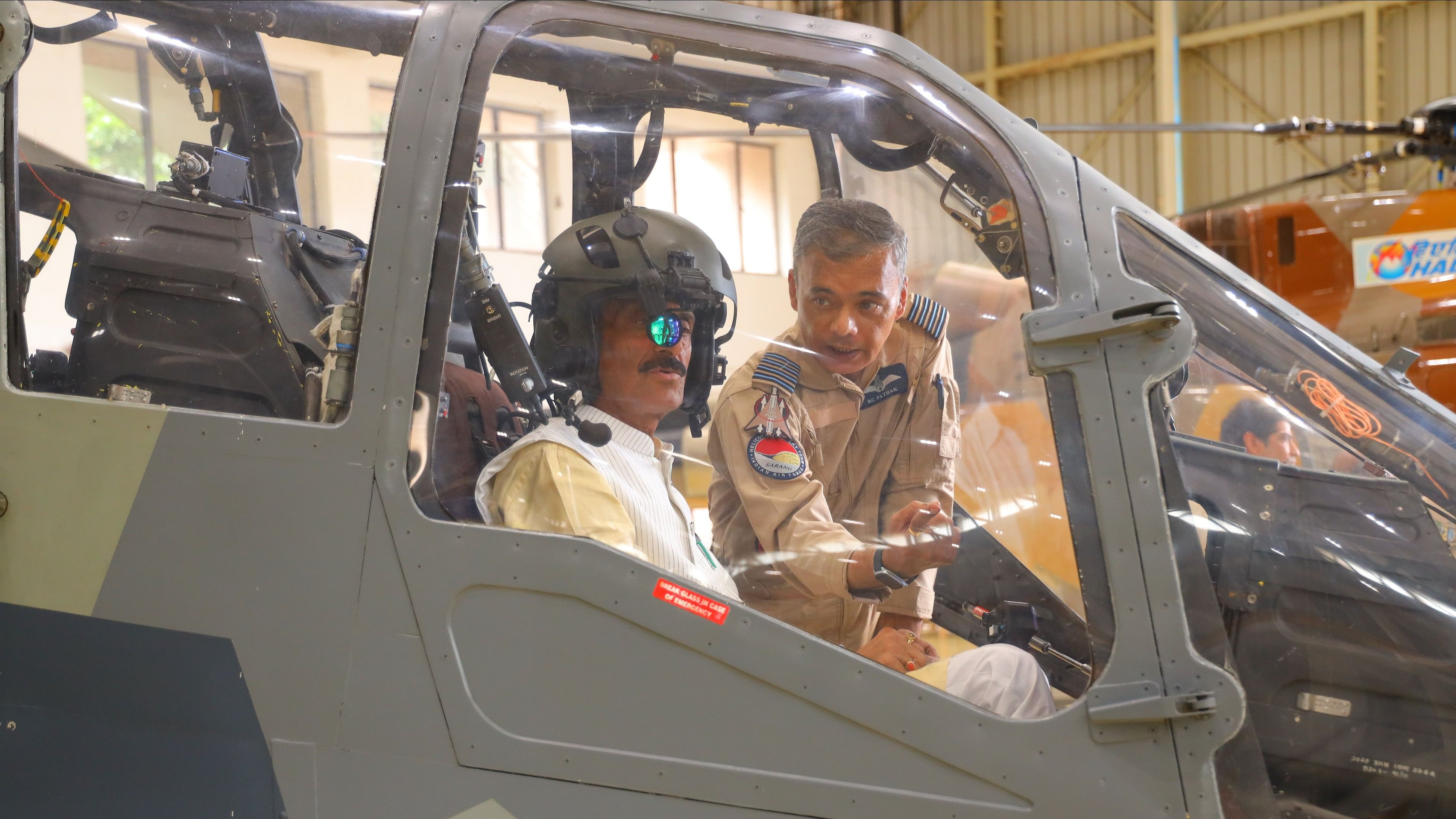 <div class="paragraphs"><p>Sanjay Seth, MoS, Defence, during his visit to HAL's LCH facility on Monday. </p></div>