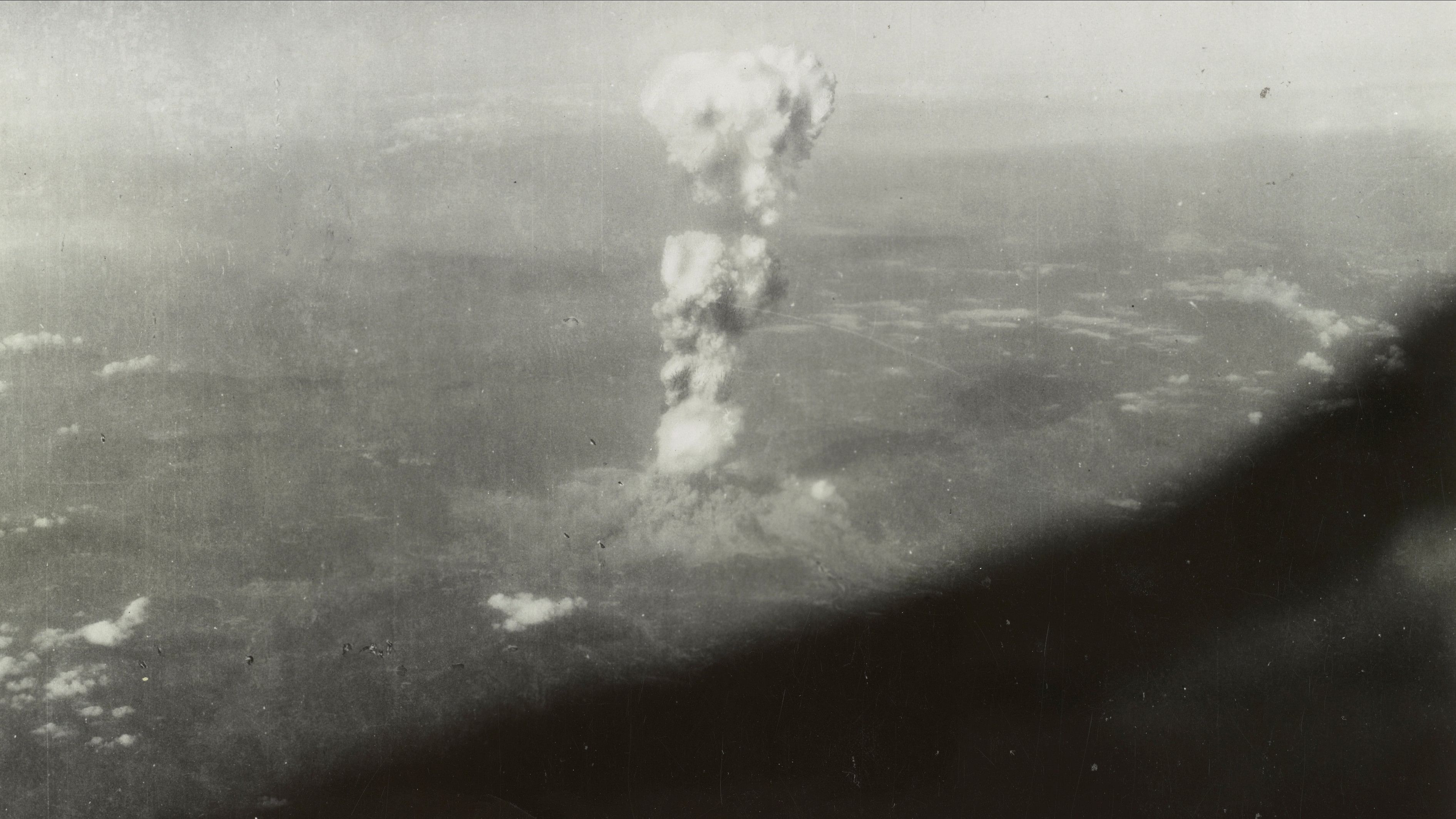 <div class="paragraphs"><p>Smoke billows 20,000 feet (6,100 metres) after an atomic bomb codenamed 'Little Boy' exploded after being dropped by a US Army Air Force B-29 bomber named Enola Gay over Hiroshima, Japan August 6, 1945.</p></div>