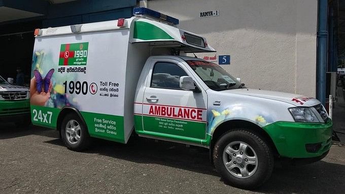 <div class="paragraphs"><p>The&nbsp;Suwaseriya Emergency Ambulance.</p></div>