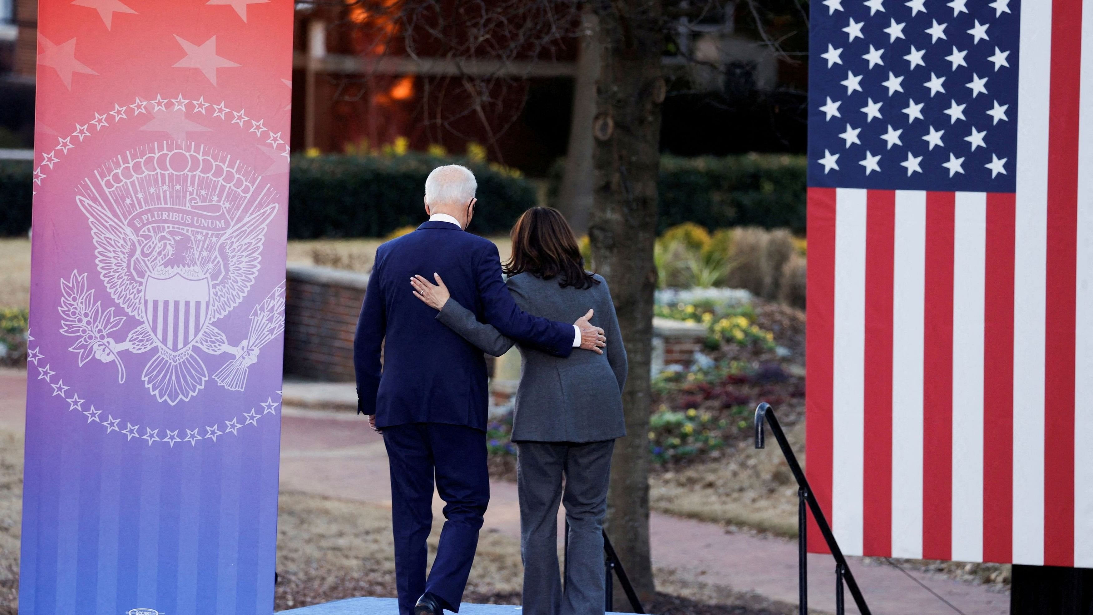 <div class="paragraphs"><p>US President Joe Biden and Vice President Kamala Harris.</p></div>