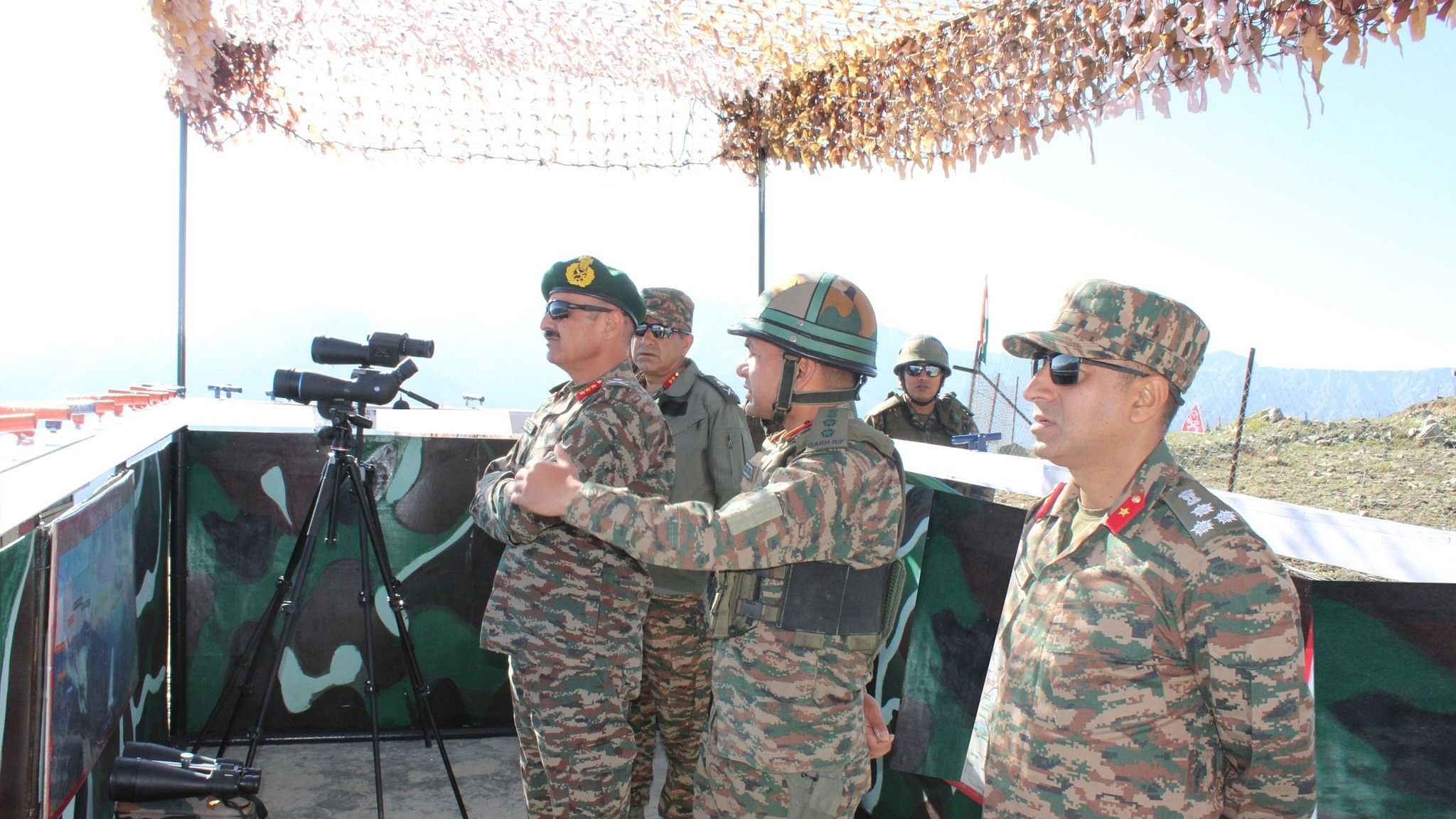 <div class="paragraphs"><p>Lt Gen Hitesh Bhalla visited forward posts of Forever in Operations Division along the Line of Control and reviewed the security situation.</p></div>