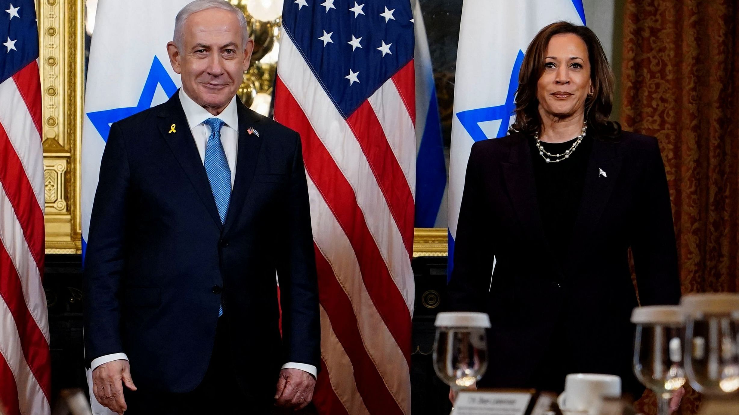 <div class="paragraphs"><p>US Vice President Harris meets with Israeli PM Netanyahu in Washington</p></div>