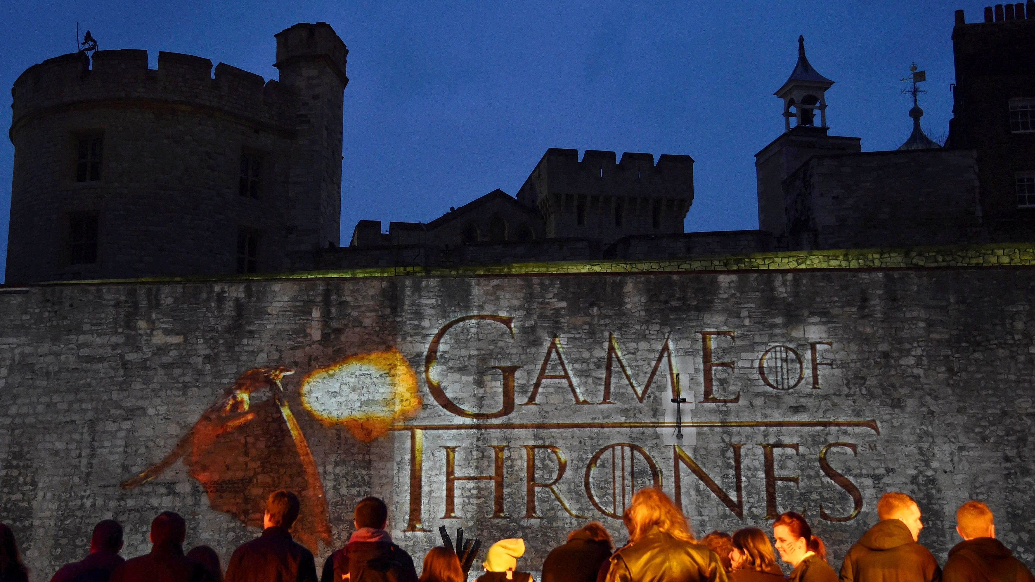 <div class="paragraphs"><p>Fans wait for guests to arrive at the world premiere of the television fantasy drama 'Game of Thrones' season 5, at The Tower of London, in London, Britain March 18, 2015.</p></div>