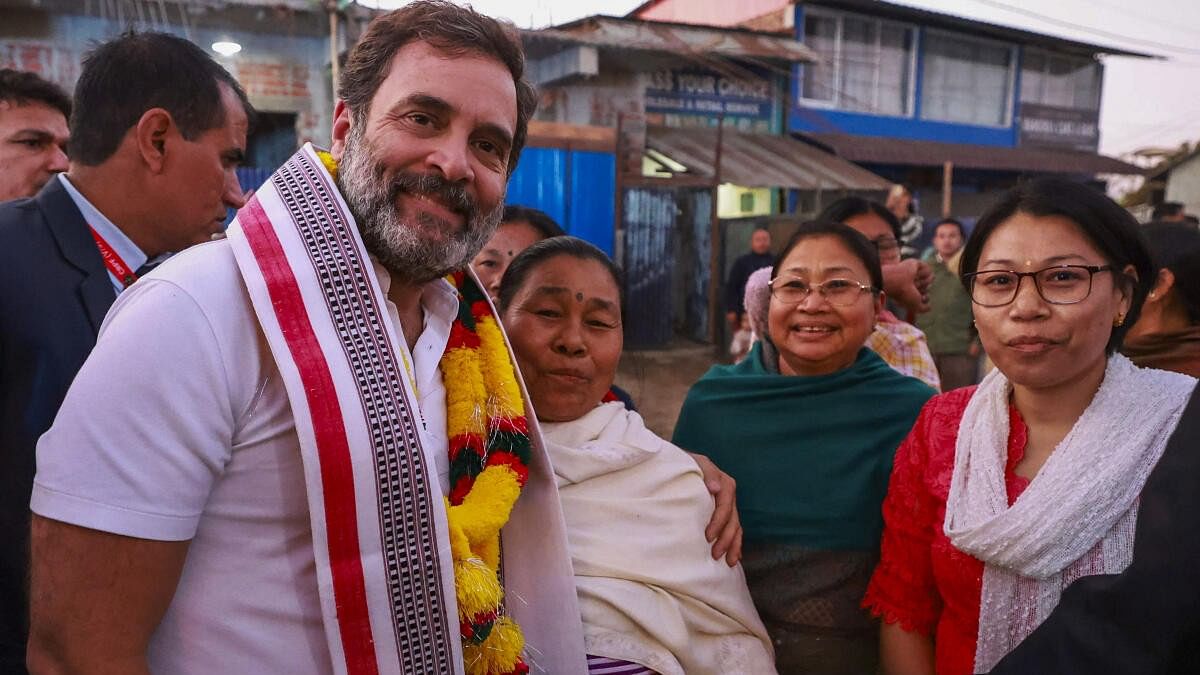 <div class="paragraphs"><p>Rahul Gandhi in Manipur during the Bharat Jodo Nyay Yatra in january 2024.</p></div>