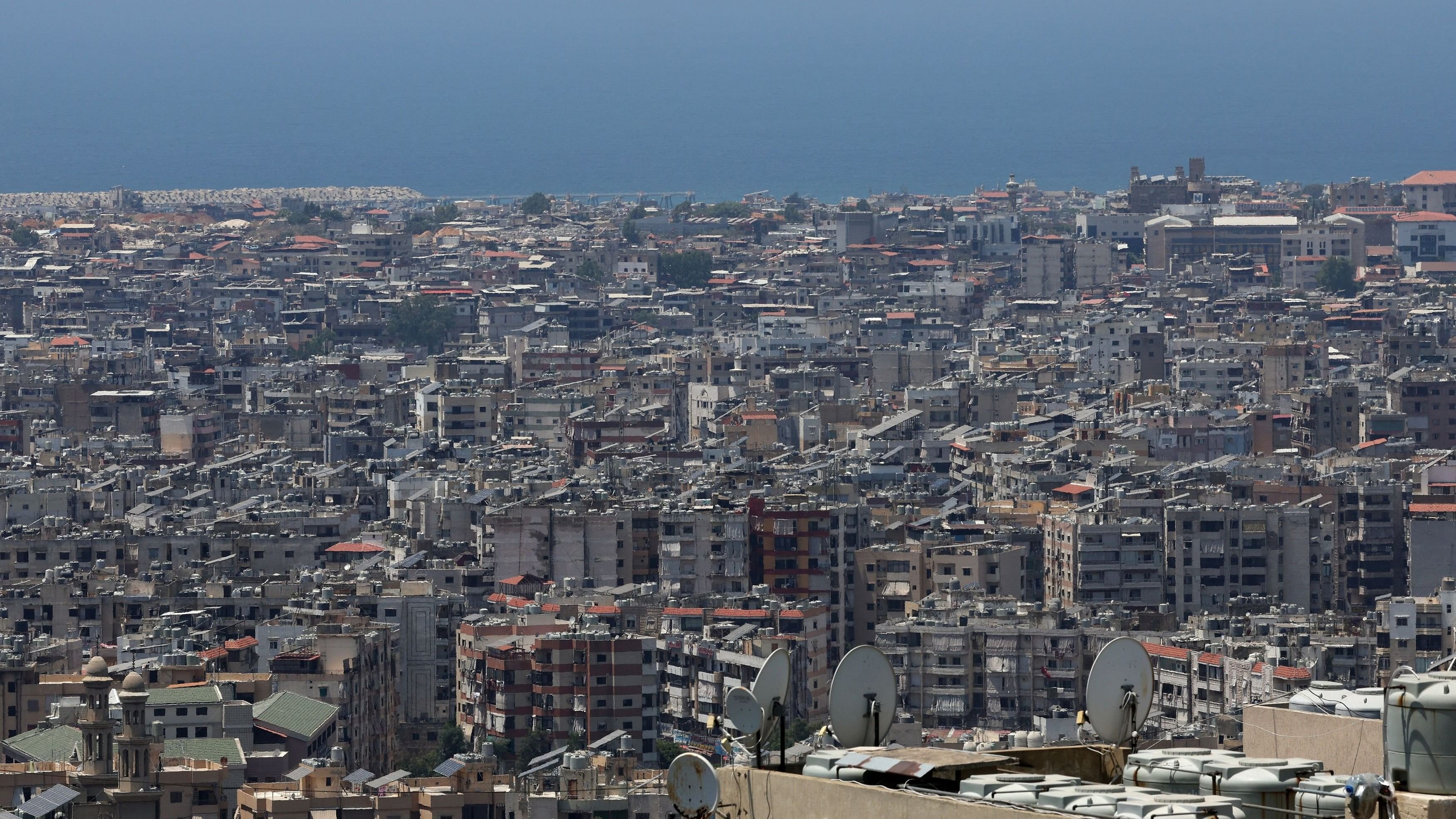 <div class="paragraphs"><p>A view of Beirut's southern suburbs, as seen from Baabda, Lebanon July 28, 2024. </p></div>