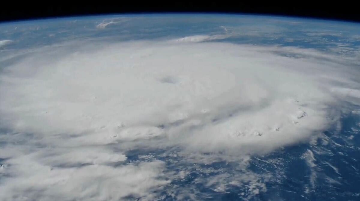 <div class="paragraphs"><p>Hurricane Beryl is seen from Space, July 1, 2024, in this screengrab obtained from a handout video. </p></div>