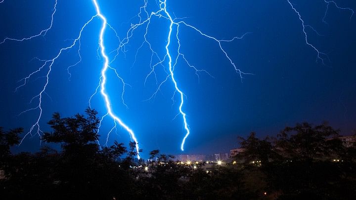 <div class="paragraphs"><p>Representative image showing a lightning strike</p></div>