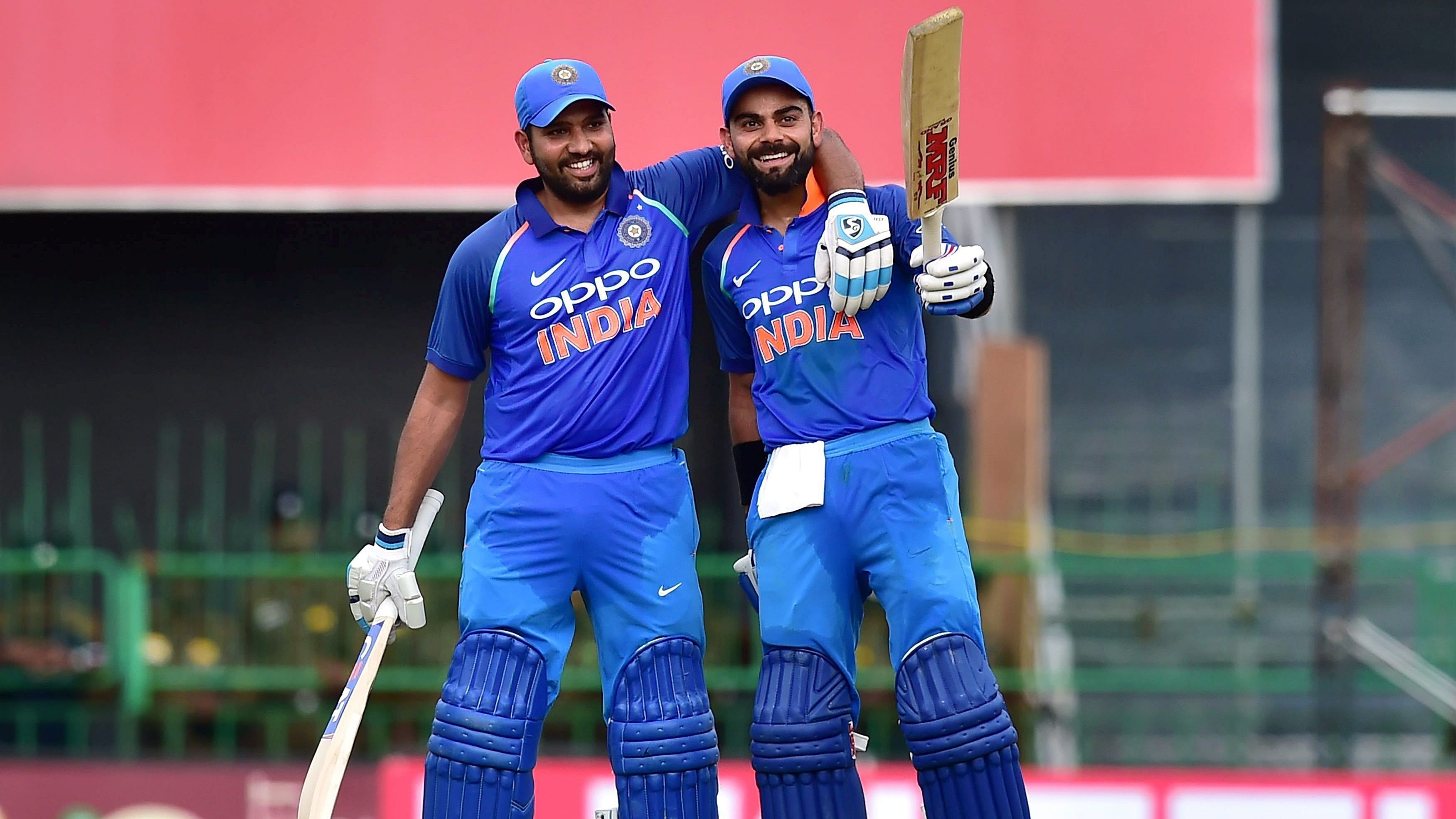 <div class="paragraphs"><p>India's Virat Kohli and Rohit Sharma during an ODI match against Sri Lanka, in Colombo.</p></div>