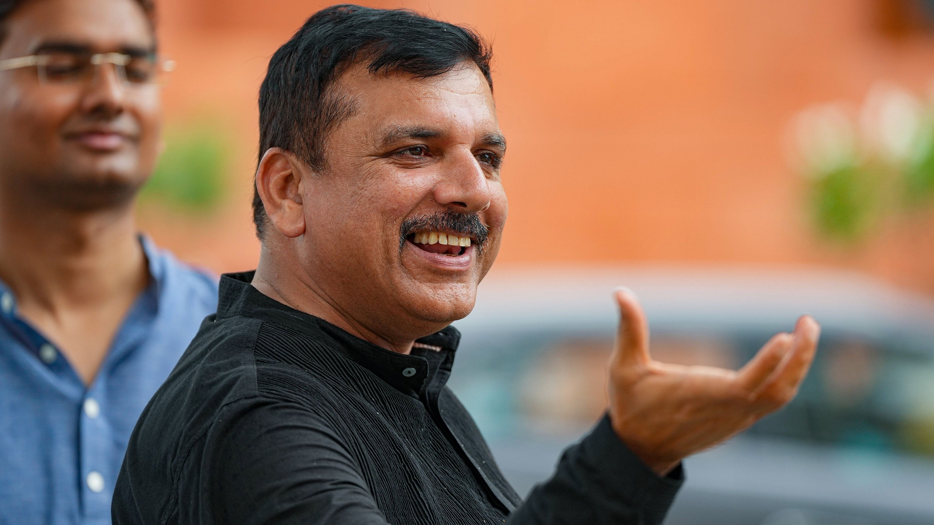 <div class="paragraphs"><p>File photo of AAP MP Sanjay Singh</p></div>