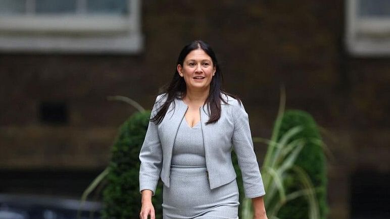 <div class="paragraphs"><p>Lisa Nandy walks to 10 Downing Street, following the results of the election, in London.</p></div>