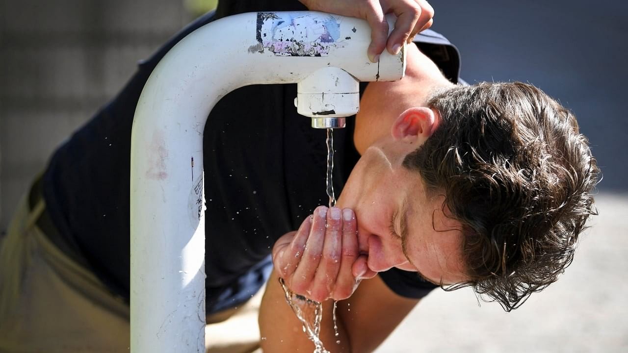 <div class="paragraphs"><p>Representative image showing a person drinking water from a tap.</p></div>