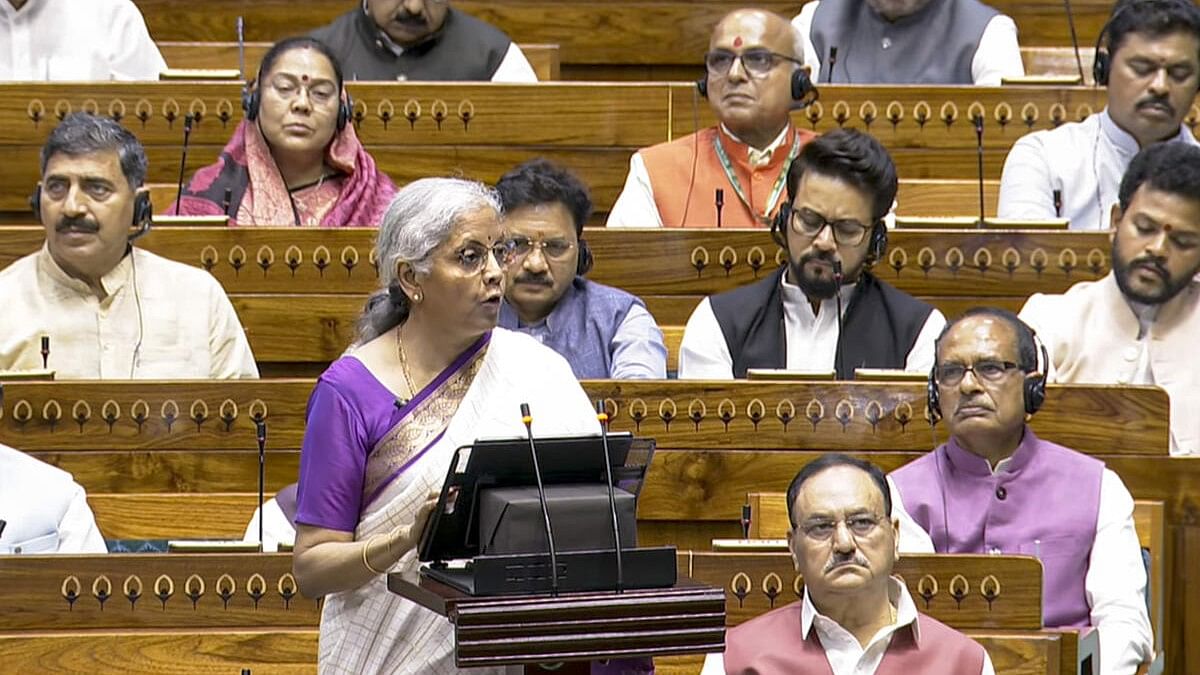 <div class="paragraphs"><p>Finance Minister Nirmala Sitharaman presenting Union Budget 2024-25.</p></div>