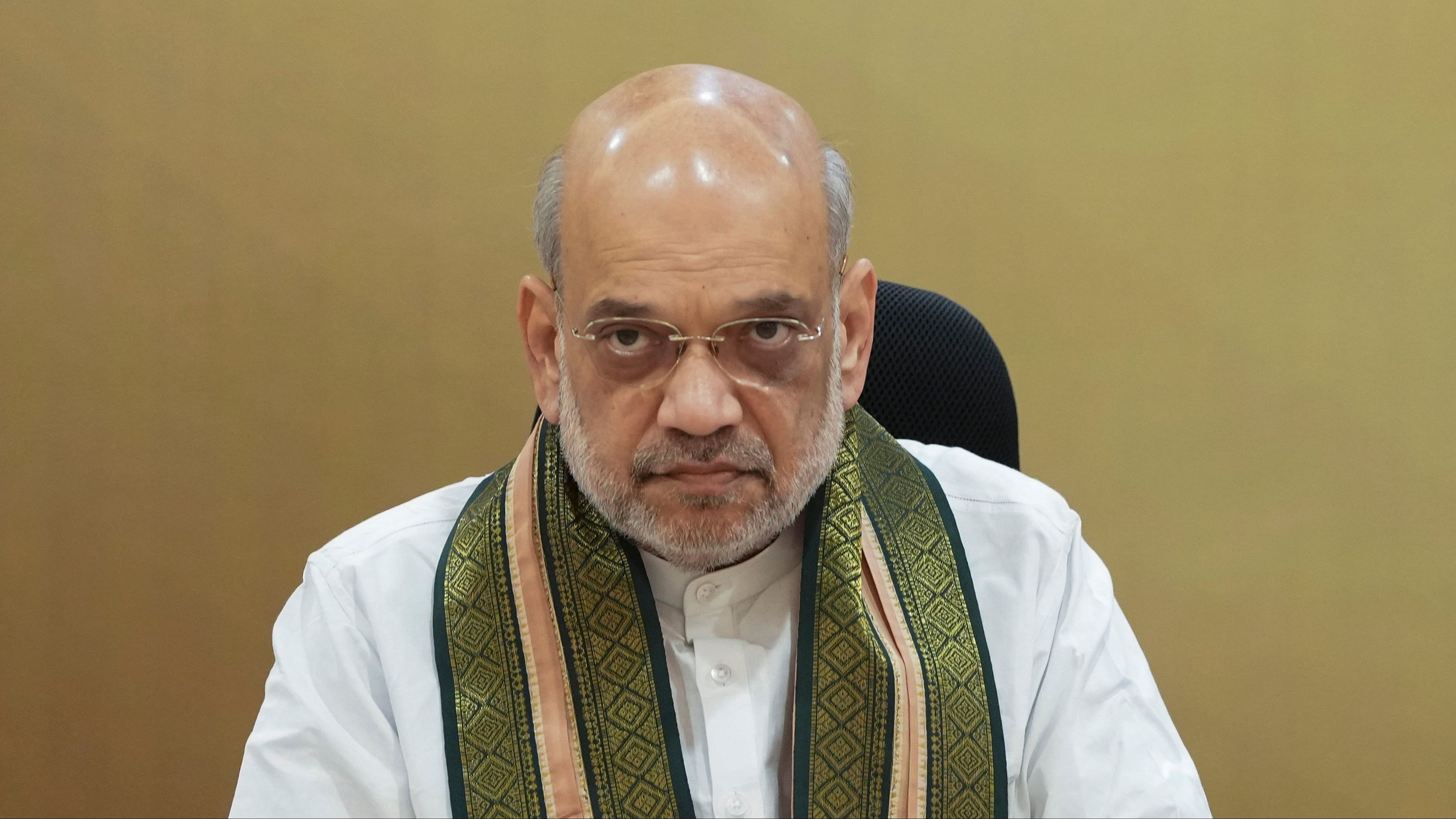 <div class="paragraphs"><p>Union Home Minister Amit Shah chairs the 7th Apex Level Meeting of the Narco-Coordination Center (NCORD), in New Delhi, Thursday, July 18, 2024. </p></div>