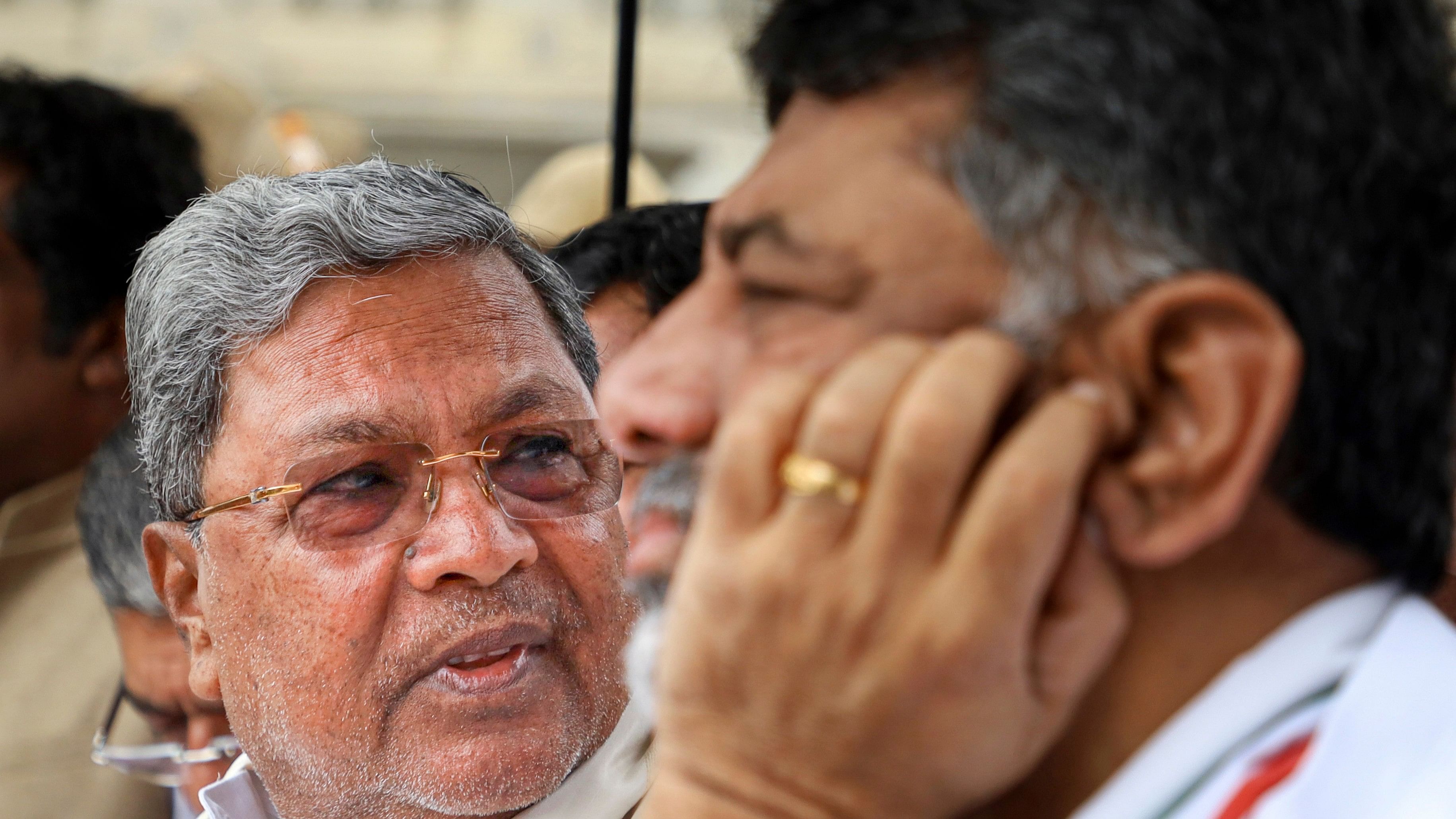 <div class="paragraphs"><p>Karnataka Chief Minister Siddaramaiah and Deputy CM D K Shivakumar </p></div>