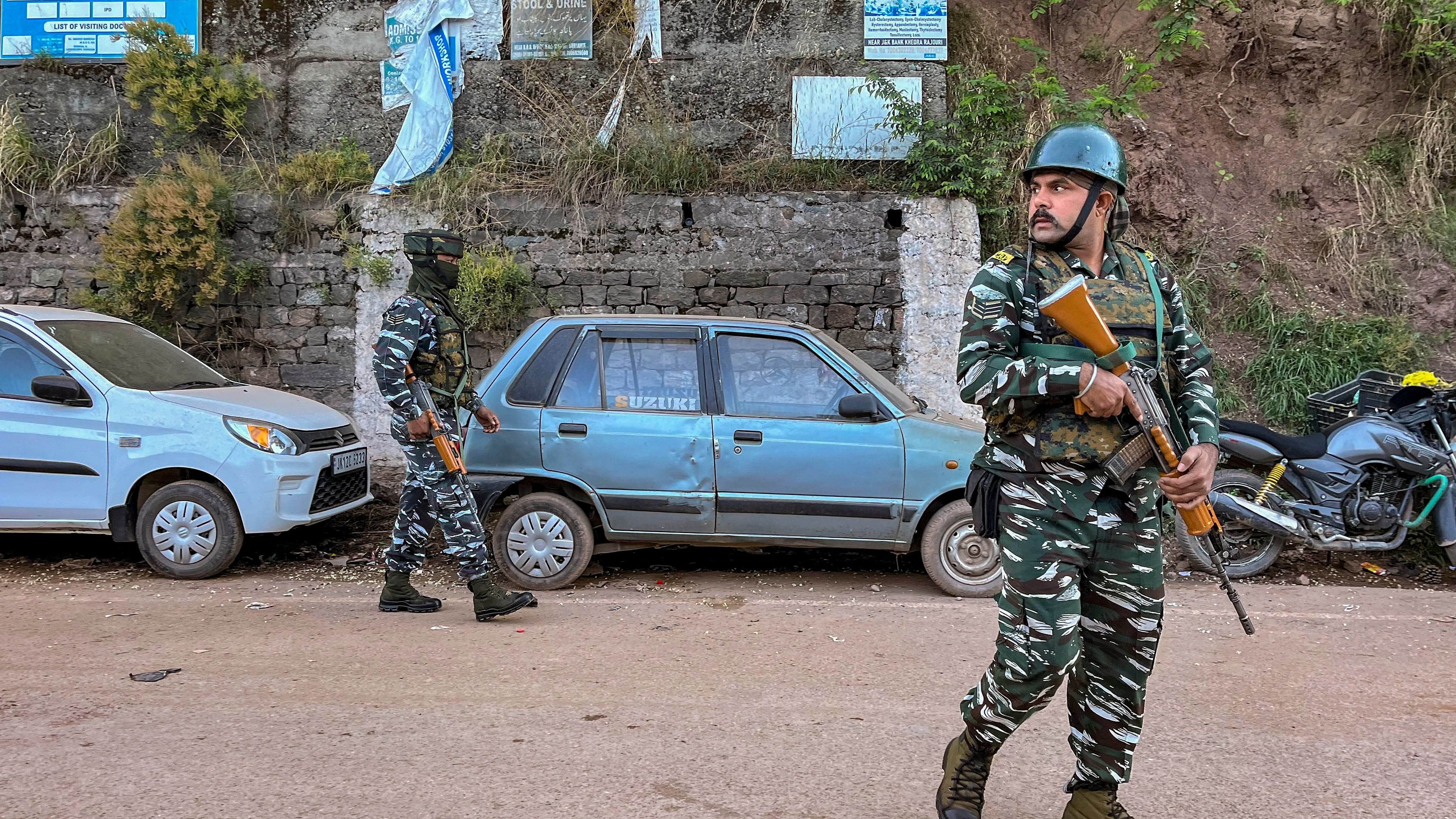 <div class="paragraphs"><p>Security personnel in Jammu and Kashmir&nbsp;</p></div>