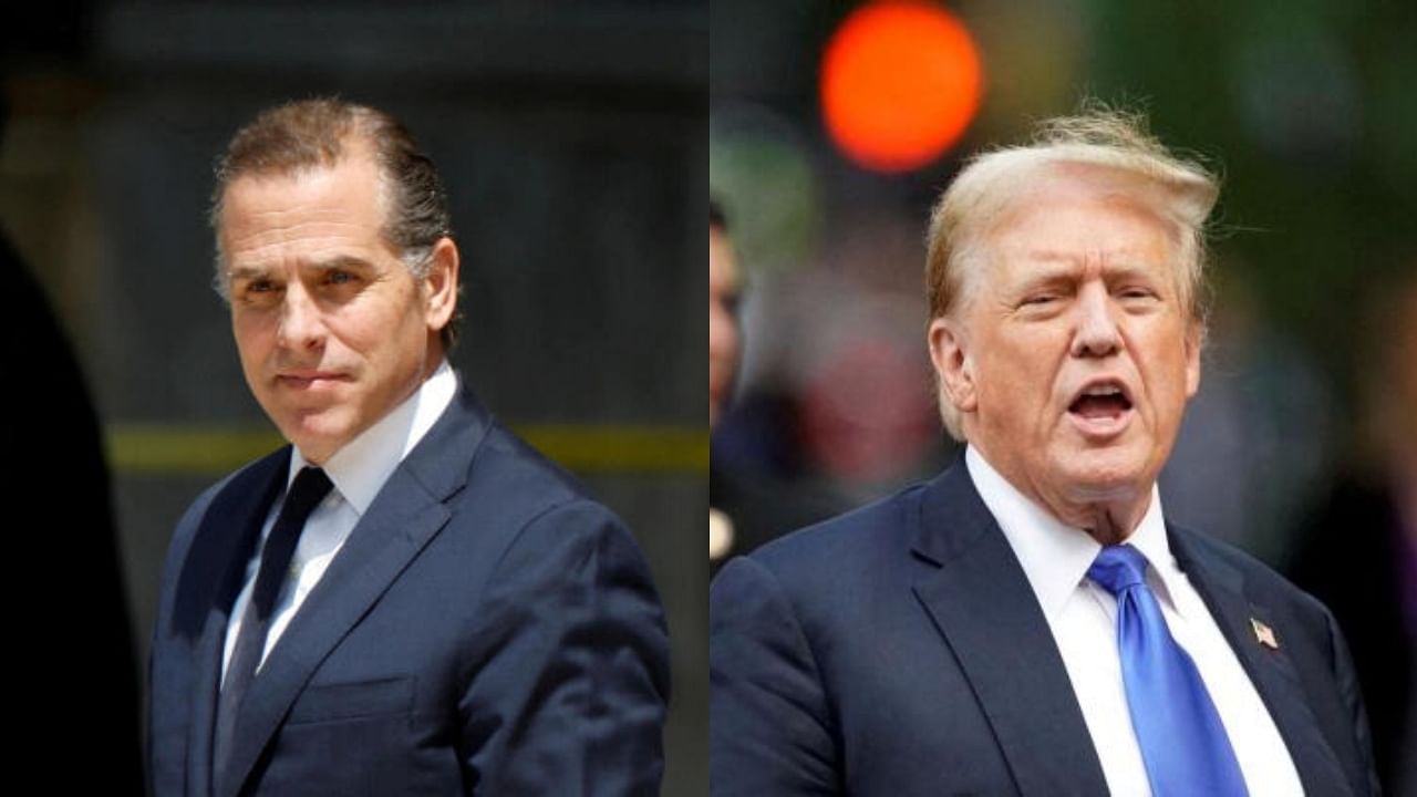 <div class="paragraphs"><p>(L-R) Hunter Biden and Donald Trump</p></div>