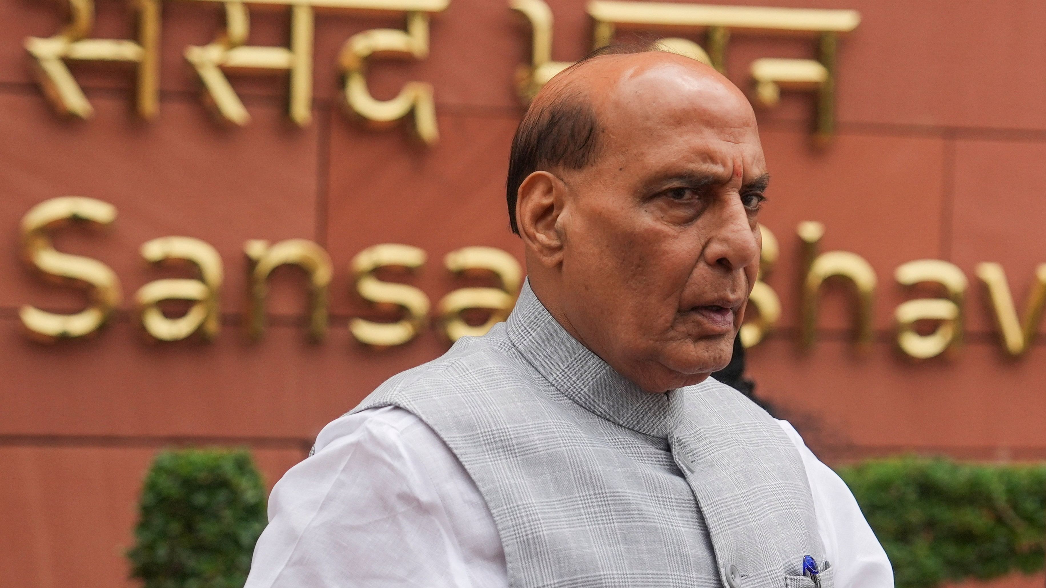 <div class="paragraphs"><p> Union Defence Minister Rajnath Singh </p></div>