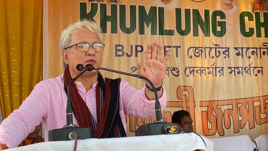 <div class="paragraphs"><p> Tripura's former deputy CM Jishnu Dev Varma.</p></div>