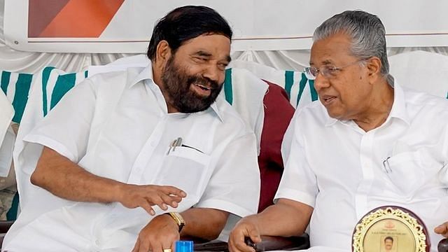 <div class="paragraphs"><p>Minister for Ports V N Vasavan (left) with Kerala CM Pinarayi Vijayan</p></div>