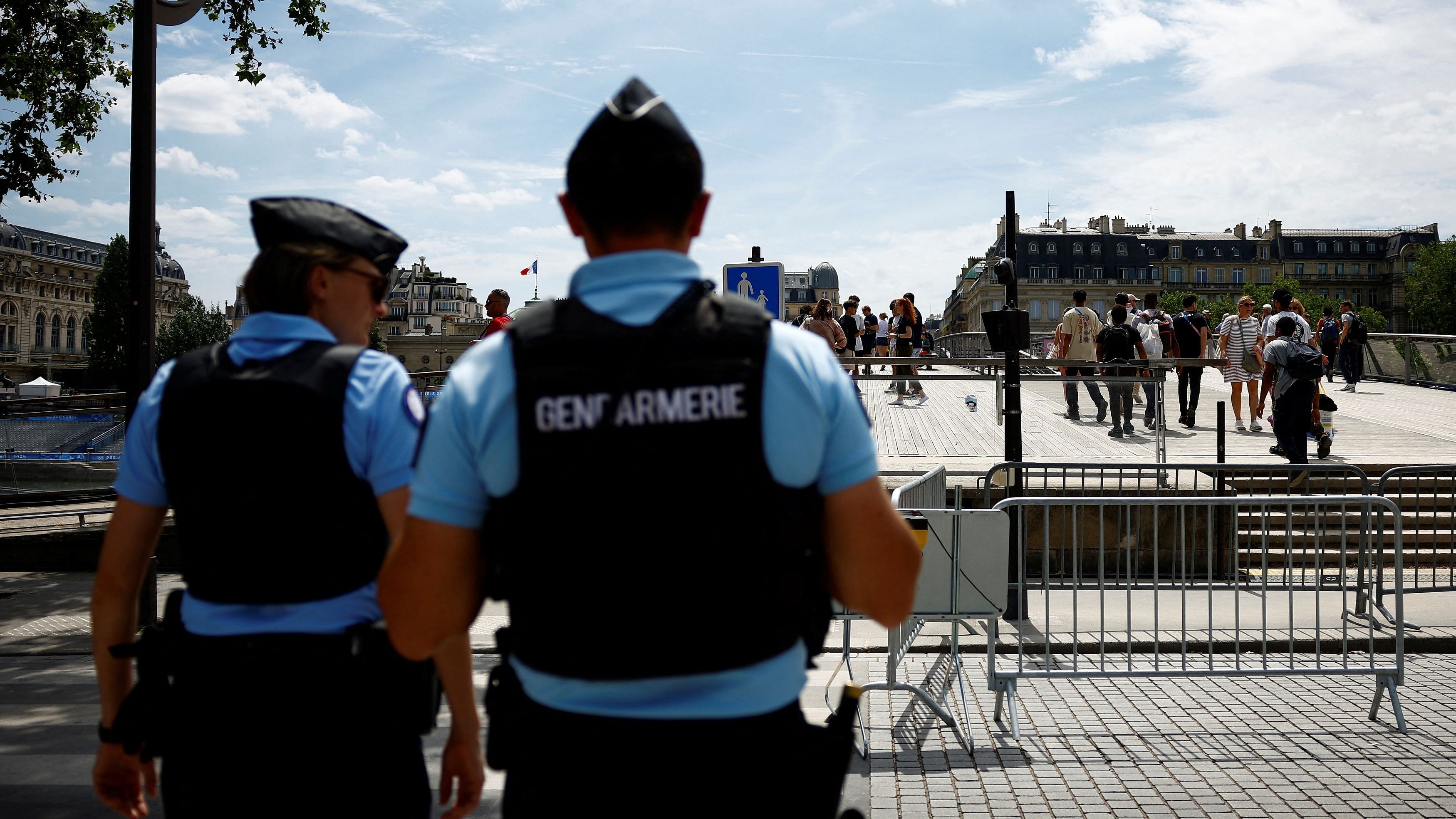 <div class="paragraphs"><p>Security checks ahead of the Paris 2024 Olympics</p></div>