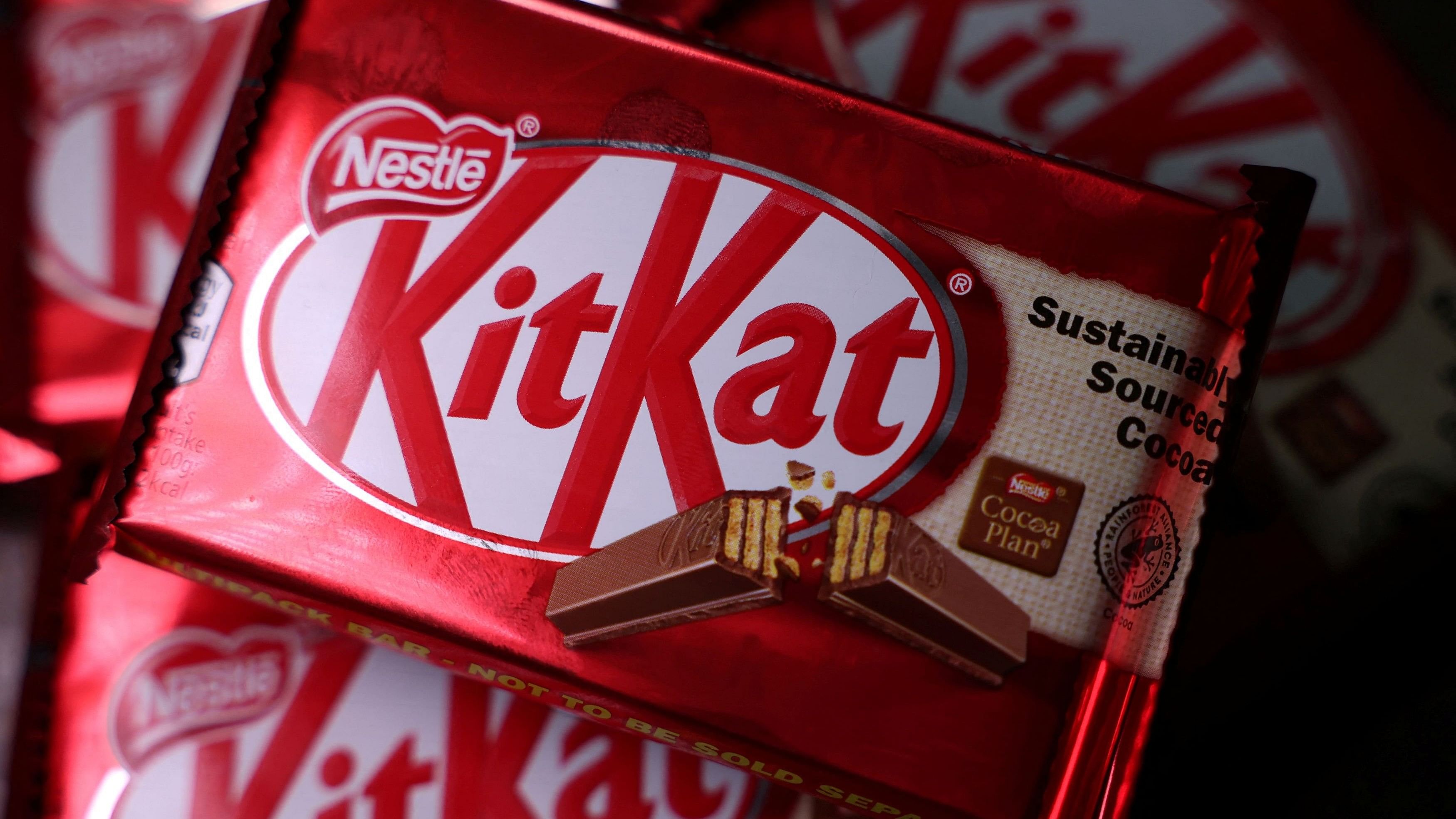 <div class="paragraphs"><p>Bars of Kit Kat, a chocolate product manufactured by Nestle.</p></div>