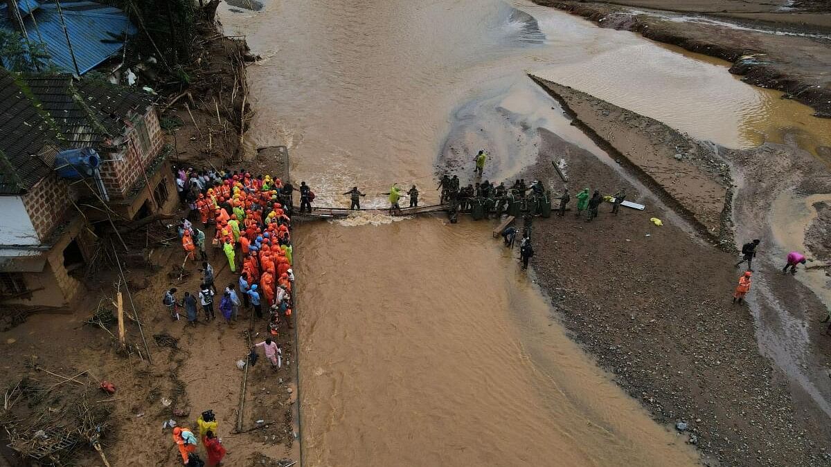 <div class="paragraphs"><p>Karnataka CM Siddaramaiah appealed to corporates to donate generously in view of devastating landslides that hit Wayanad in Kerala.&nbsp;</p></div>