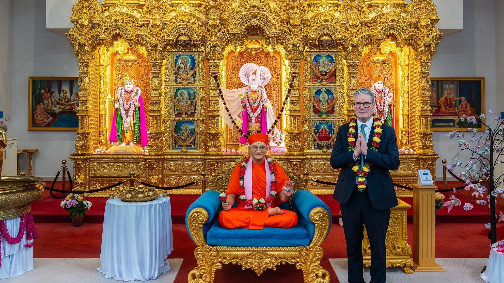 <div class="paragraphs"><p>Keir Starmer at the&nbsp;Shree Swaminarayan Mandir Kingsbury</p></div>