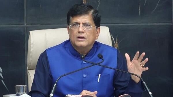 <div class="paragraphs"><p>Union Minister Piyush Goyal addresses a press conference, in New Delhi, Tuesday.&nbsp;</p></div>