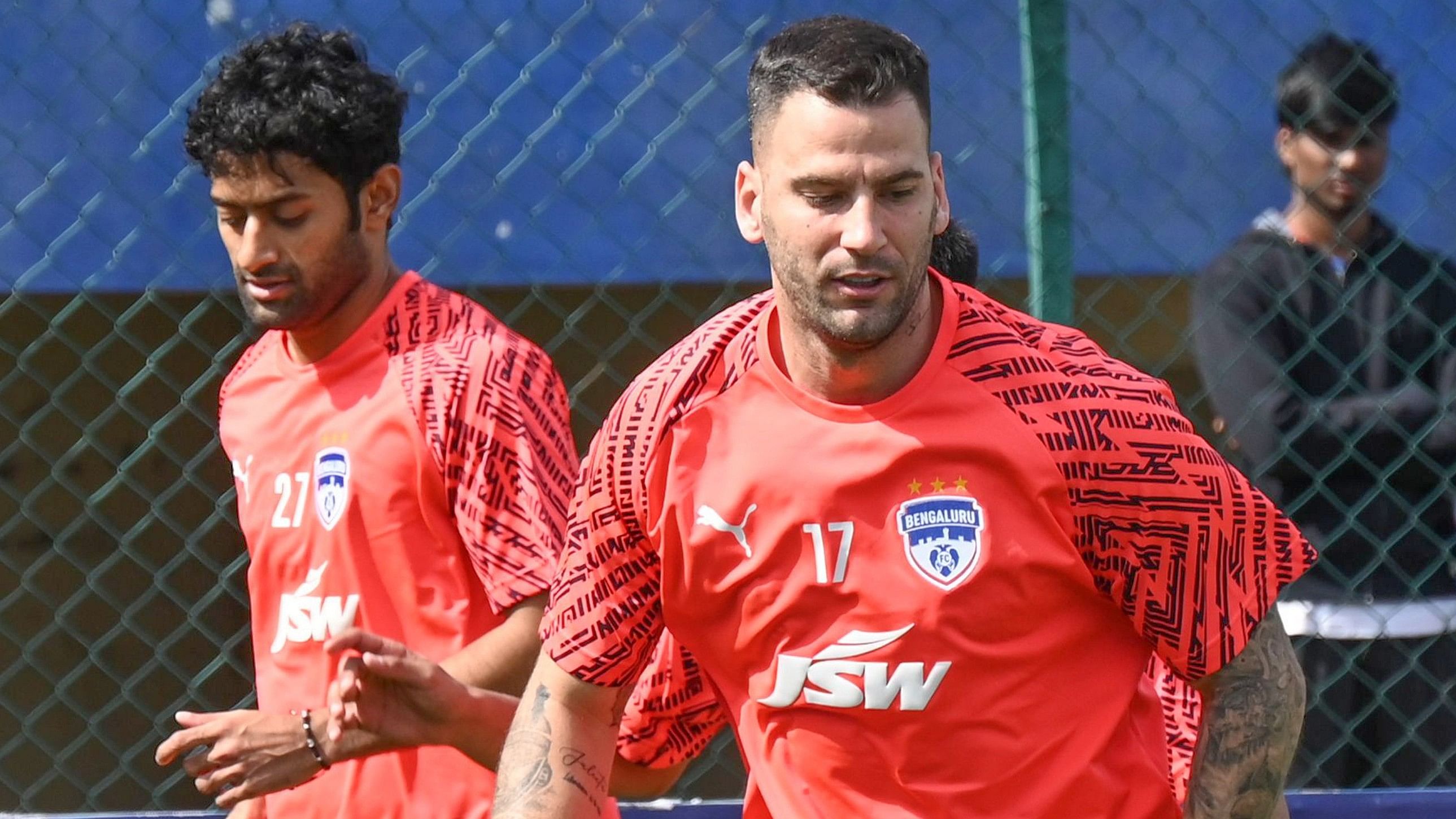 <div class="paragraphs"><p>Bengaluru FC's new signing Edgar Mendes (front) will add extra firepower to the attack as the Blues chase a second Durand Cup title. </p></div>