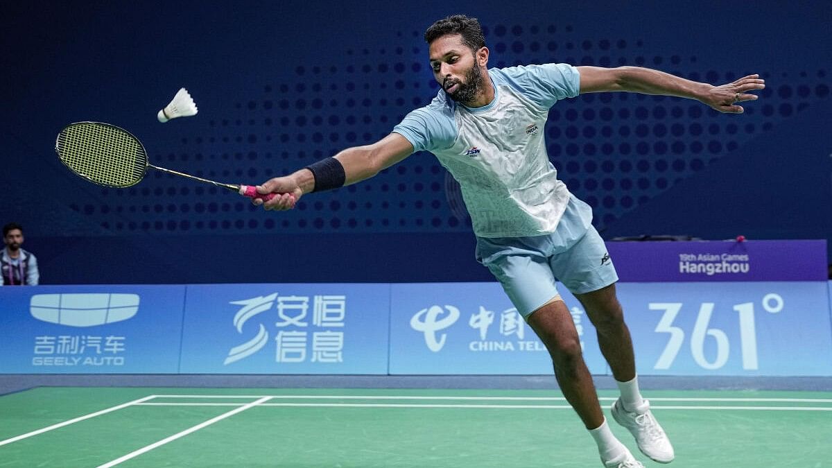 <div class="paragraphs"><p>India’s HS Prannoy in action.</p></div>