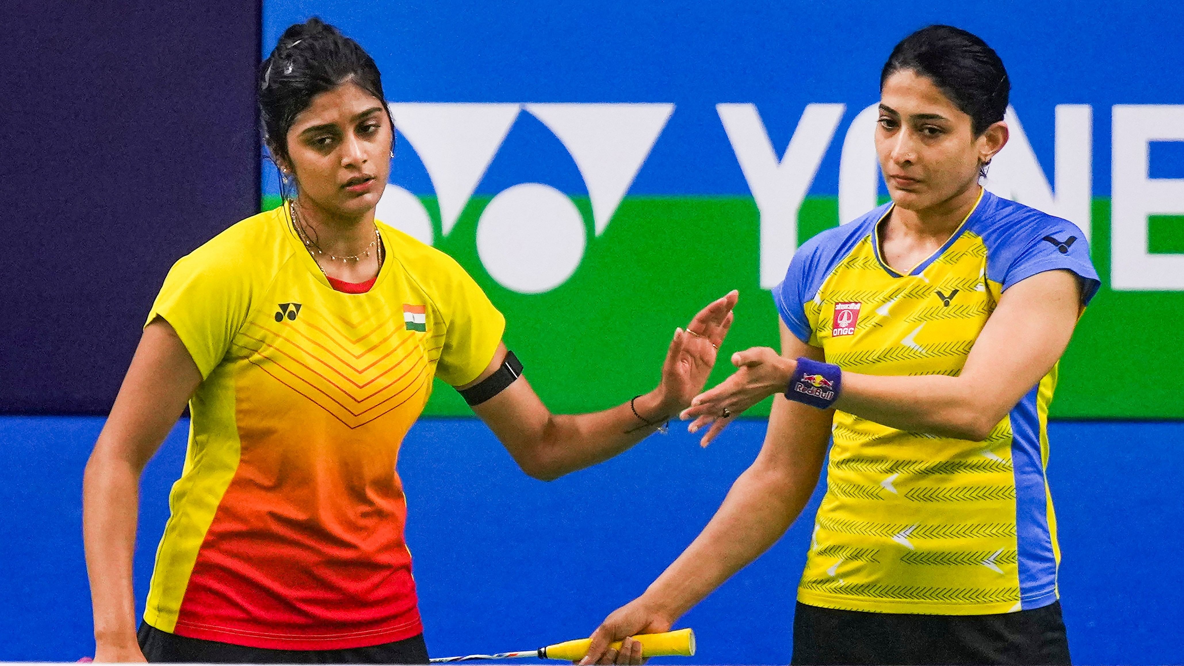 <div class="paragraphs"><p>File photo of India's Tanisha Crasto and Ashwini Ponnappa</p></div>