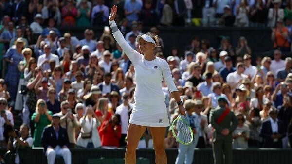 <div class="paragraphs"><p>Wimbeldon: Czech Republic's Barbora Krejcikova celebrates after winning the final against Italy's Jasmine Paolini.</p></div>