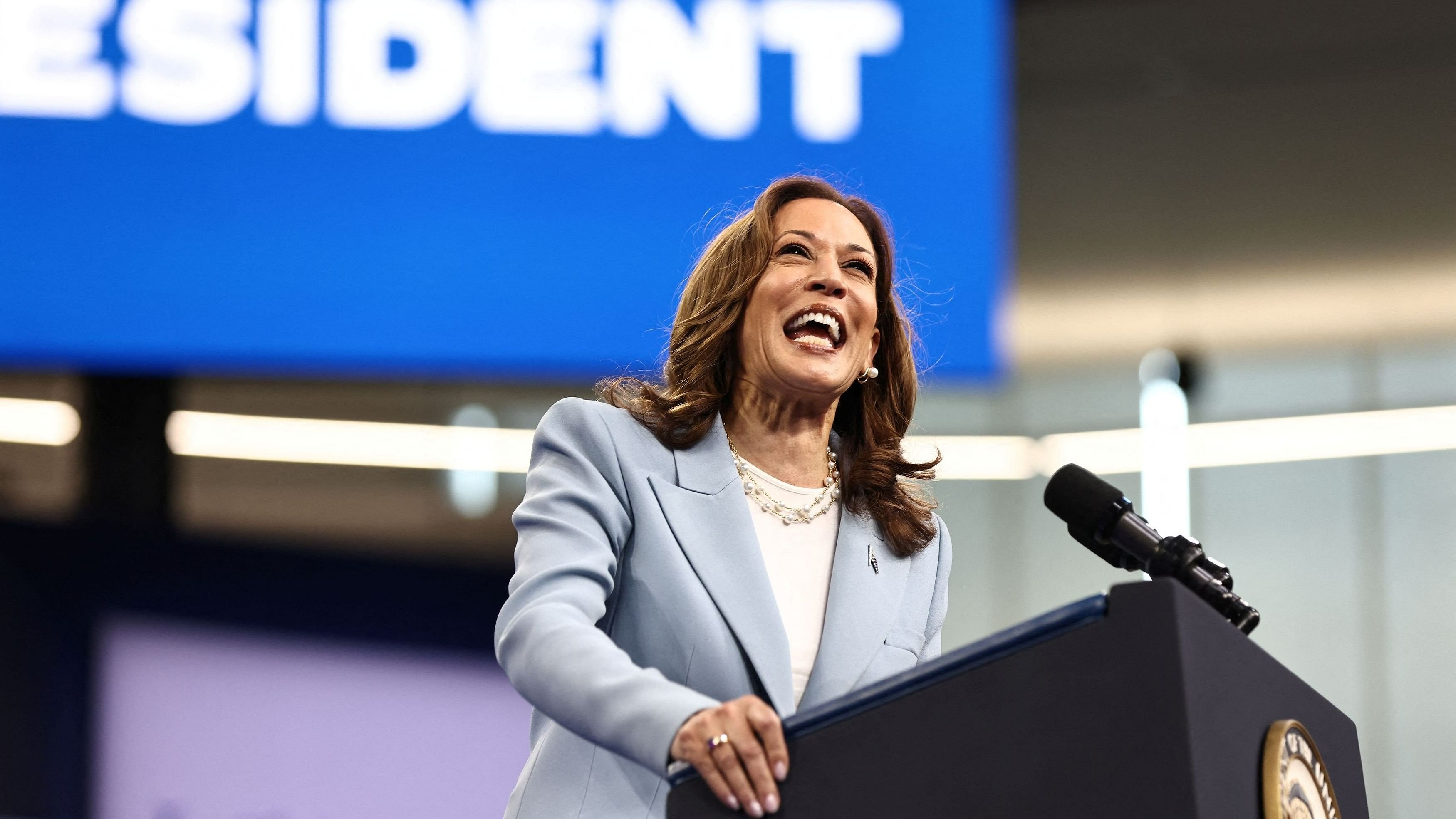 <div class="paragraphs"><p>Democratic presidential candidate and U.S. Vice President Kamala Harris.</p></div>