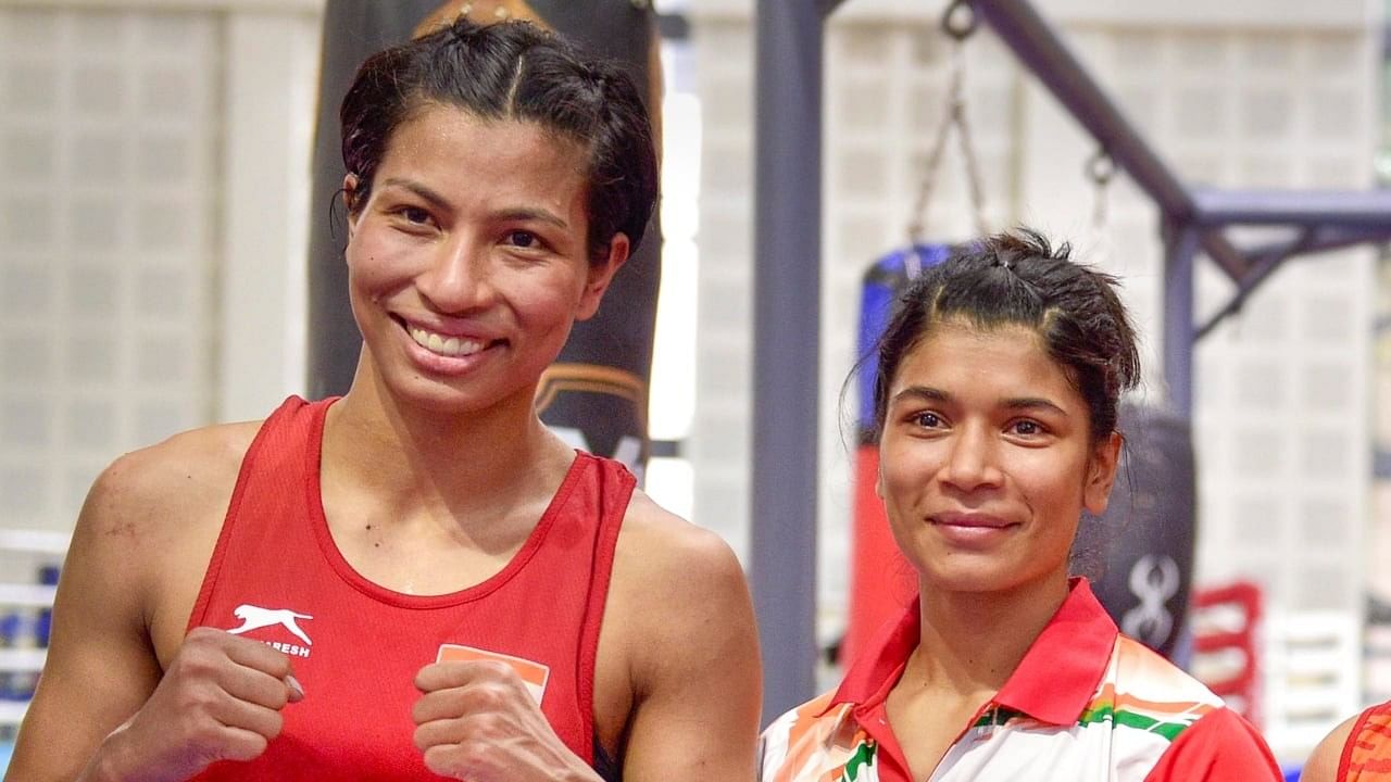 <div class="paragraphs"><p>Boxers Lovlina Borgohain and Nikhat Zareen. </p></div>