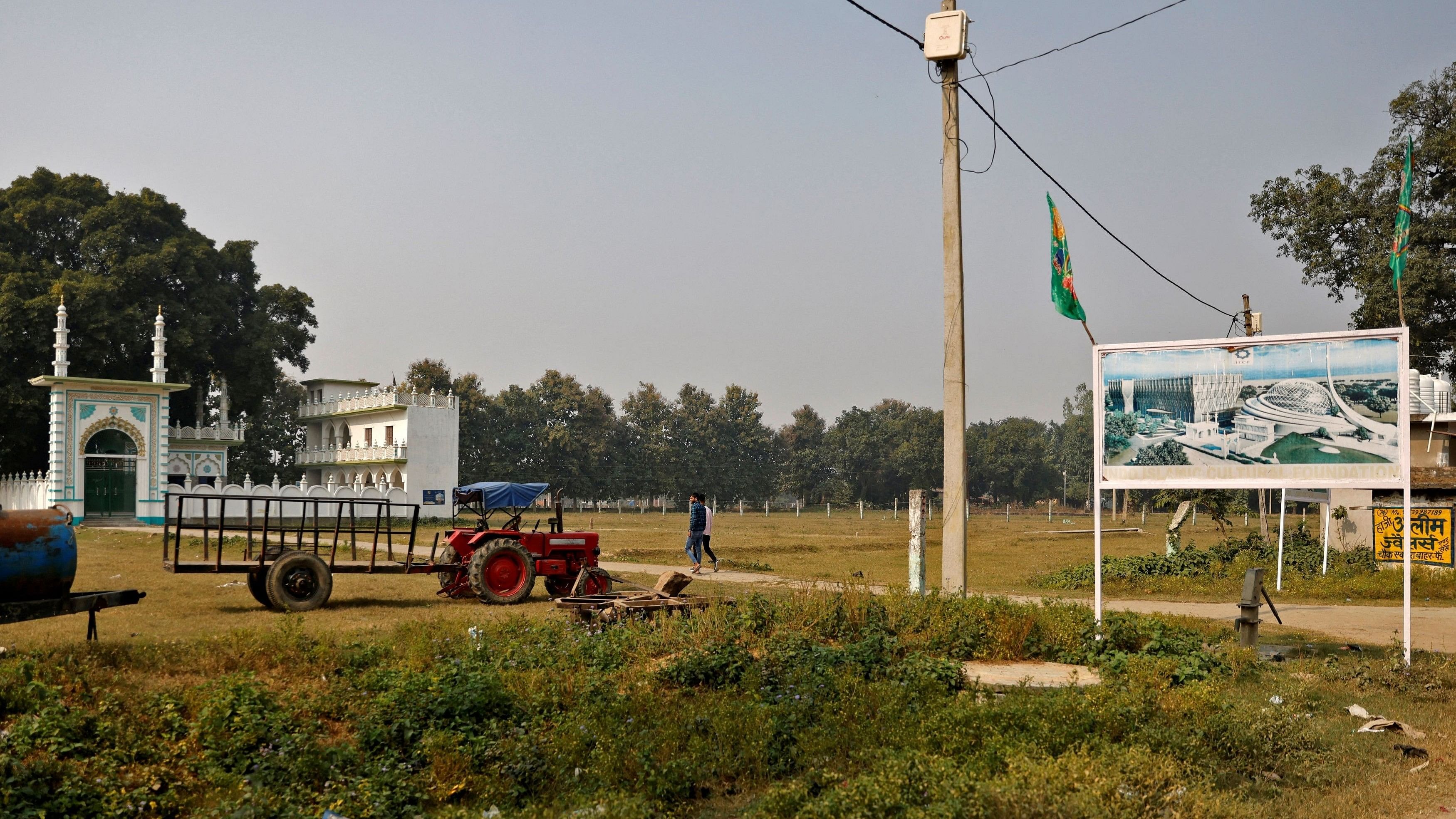 <div class="paragraphs"><p>A view of a site that was allotted by authorities for a new mosque, about 15 miles from the Ram temple in Ayodhya.</p></div>