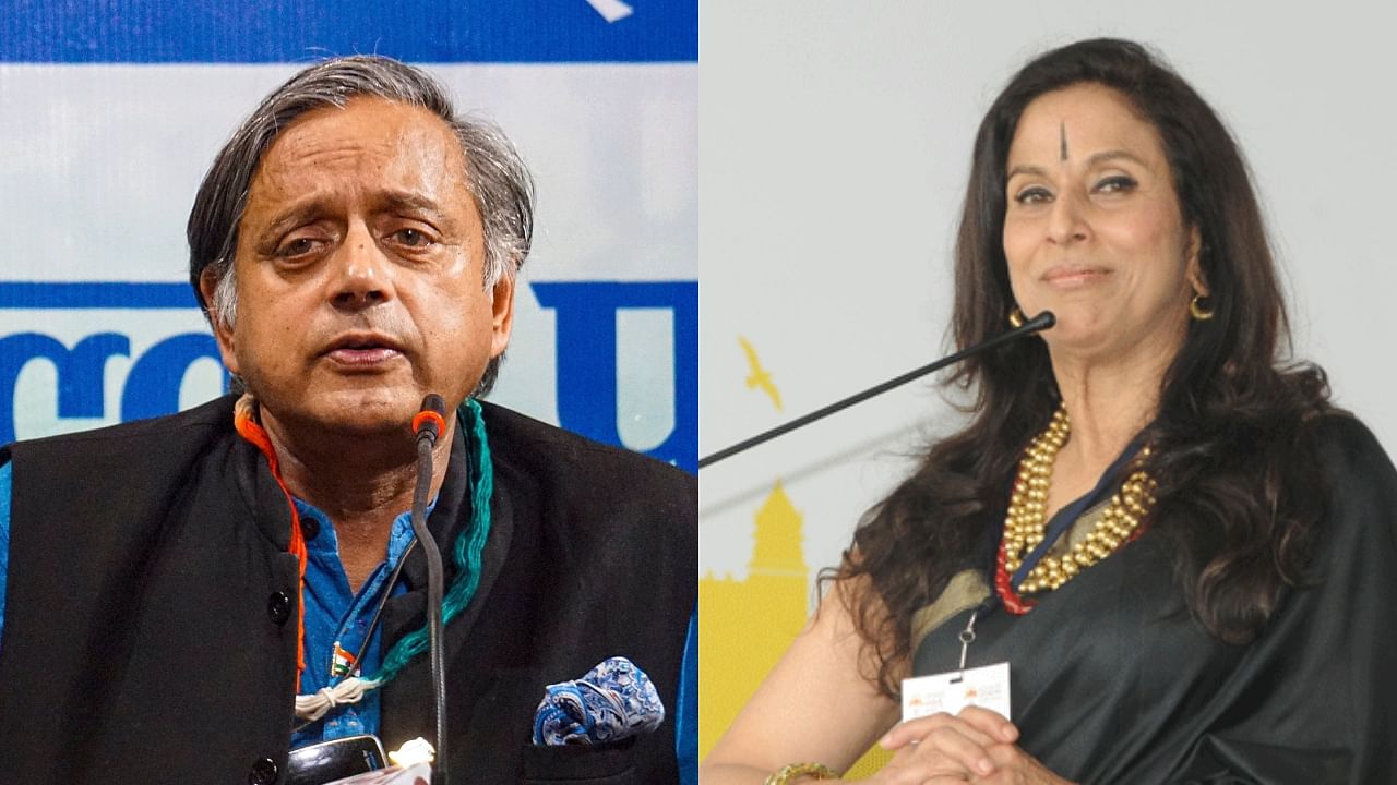 <div class="paragraphs"><p>From left:&nbsp;Shashi Tharoor,&nbsp;Shobhaa De</p></div>