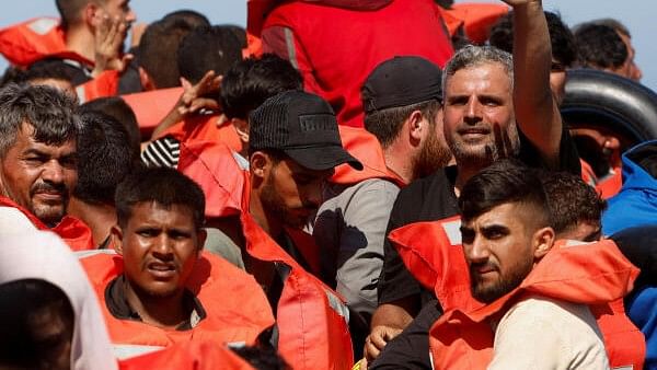 <div class="paragraphs"><p>MSF ship Geo Barents rescues migrants off the Tunisian coast in the central Mediterranean.</p></div>