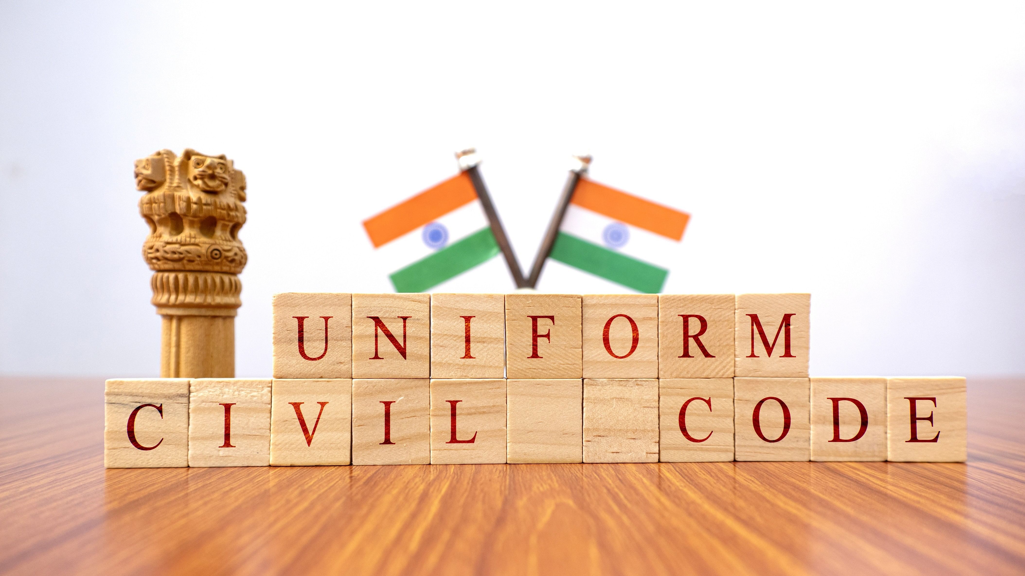 <div class="paragraphs"><p>Representative image with the words 'Uniform Civil Code'.</p></div>